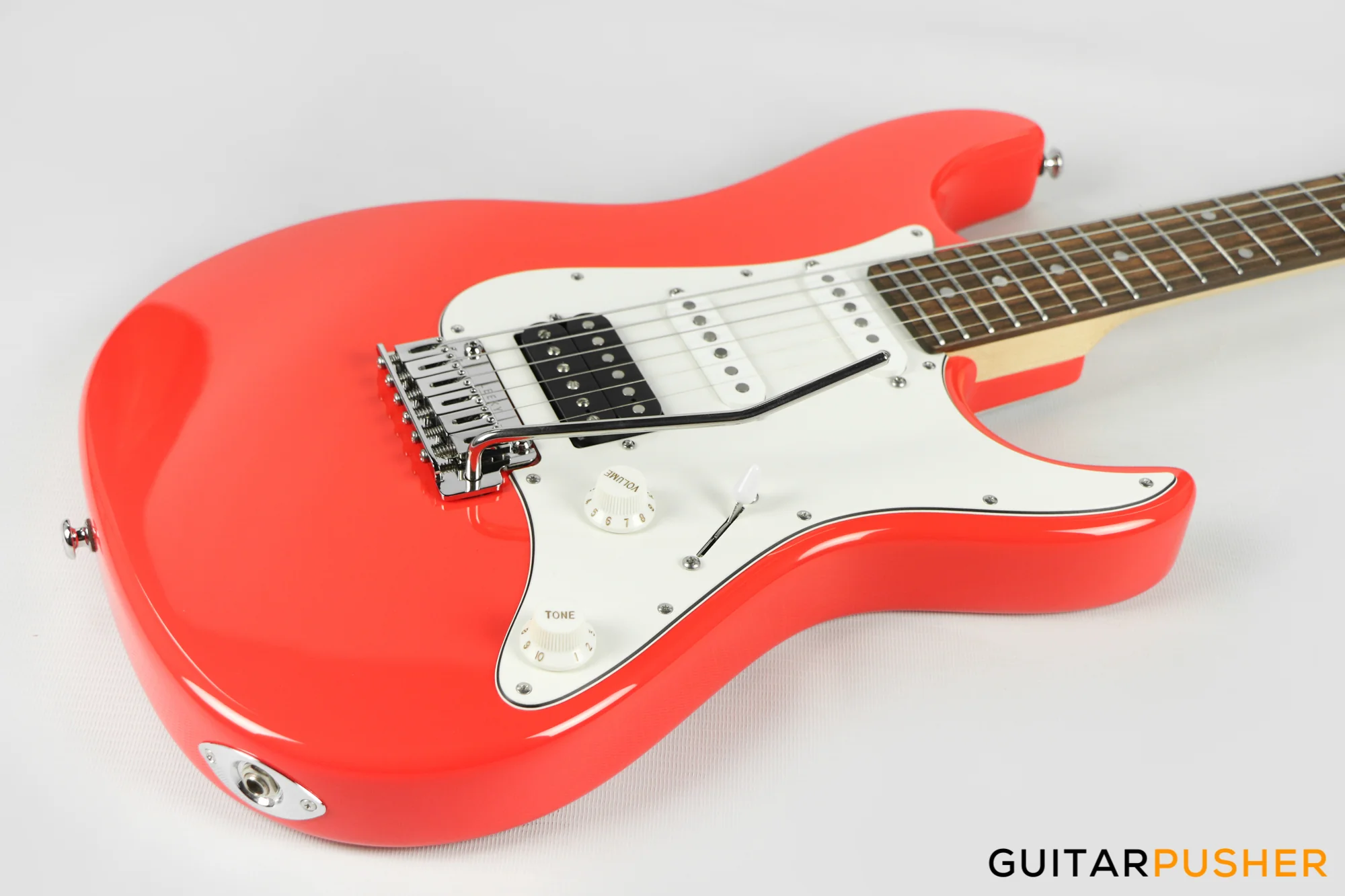 Leeky S-Series S10 S Style (Rosewood Fingerboard) - Fiesta Red - Image 10