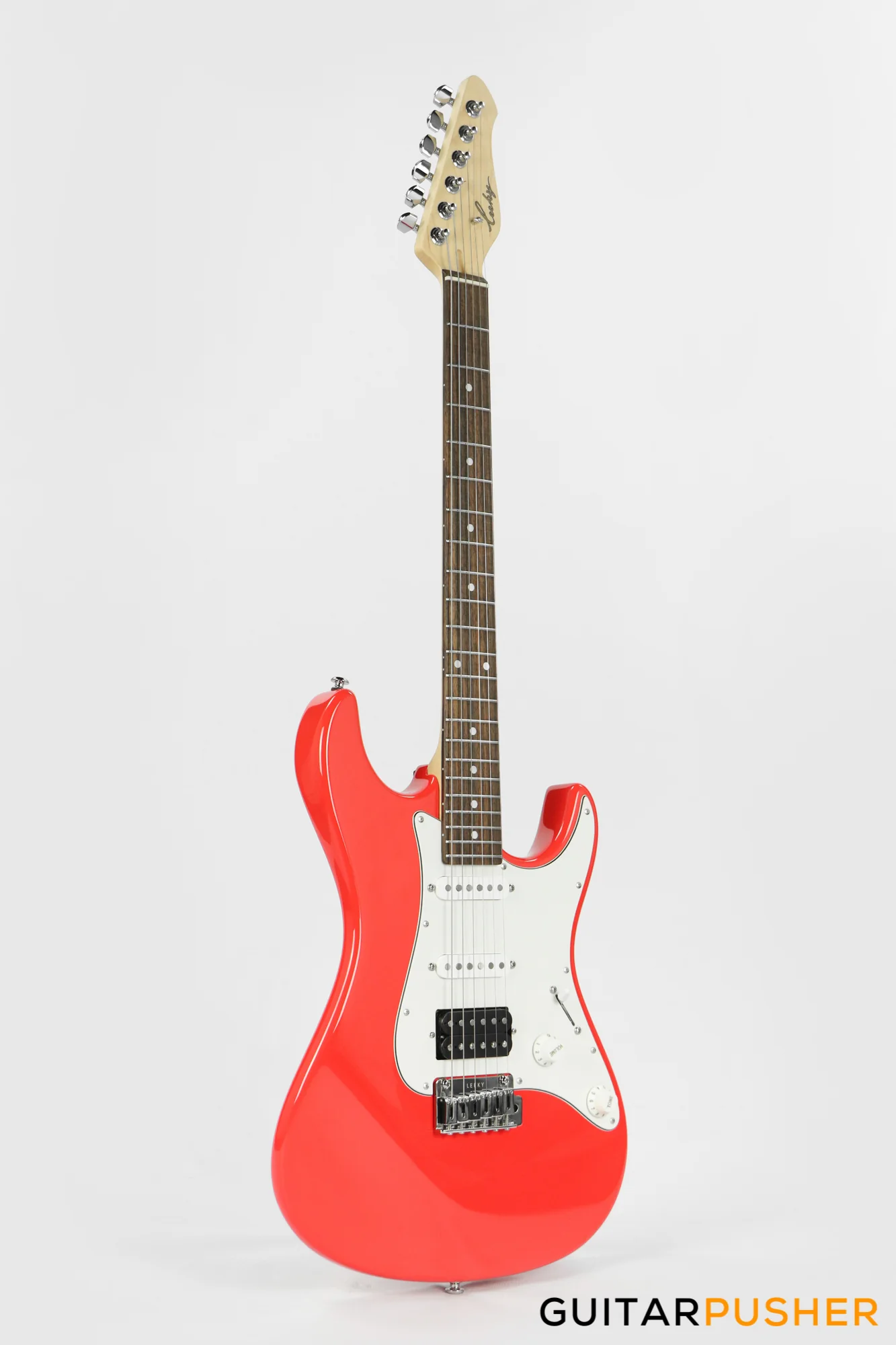 Leeky S-Series S10 S Style (Rosewood Fingerboard) - Fiesta Red - Image 3