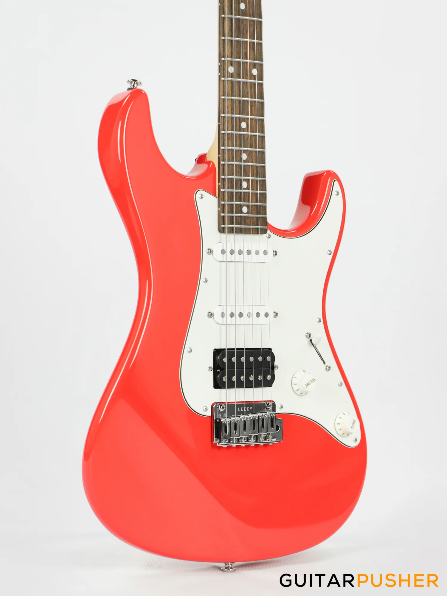 Leeky S-Series S10 S Style (Rosewood Fingerboard) - Fiesta Red - Image 4