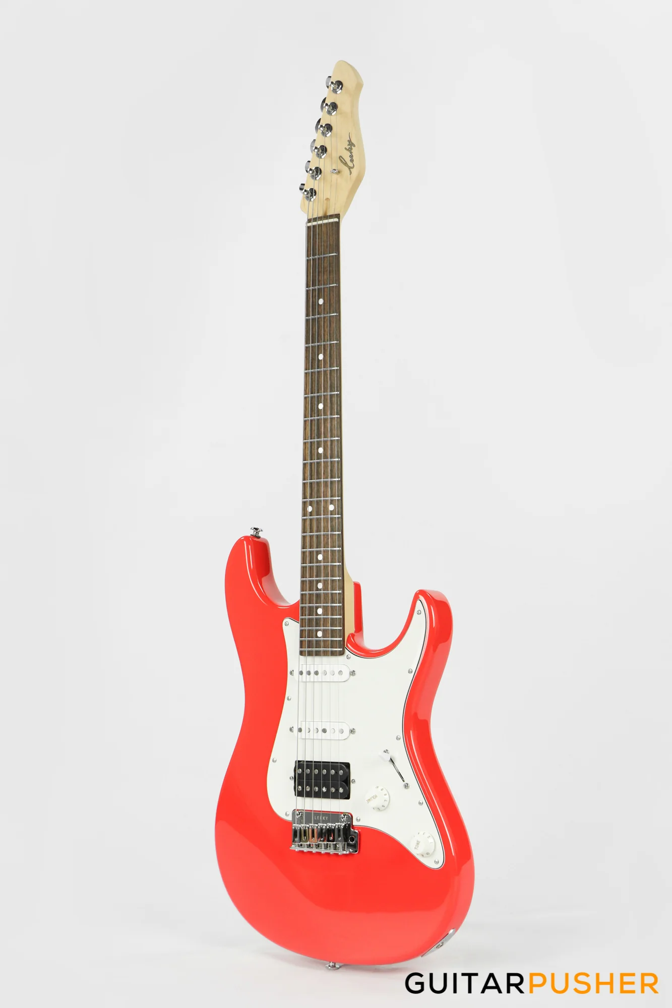 Leeky S-Series S10 S Style (Rosewood Fingerboard) - Fiesta Red - Image 6