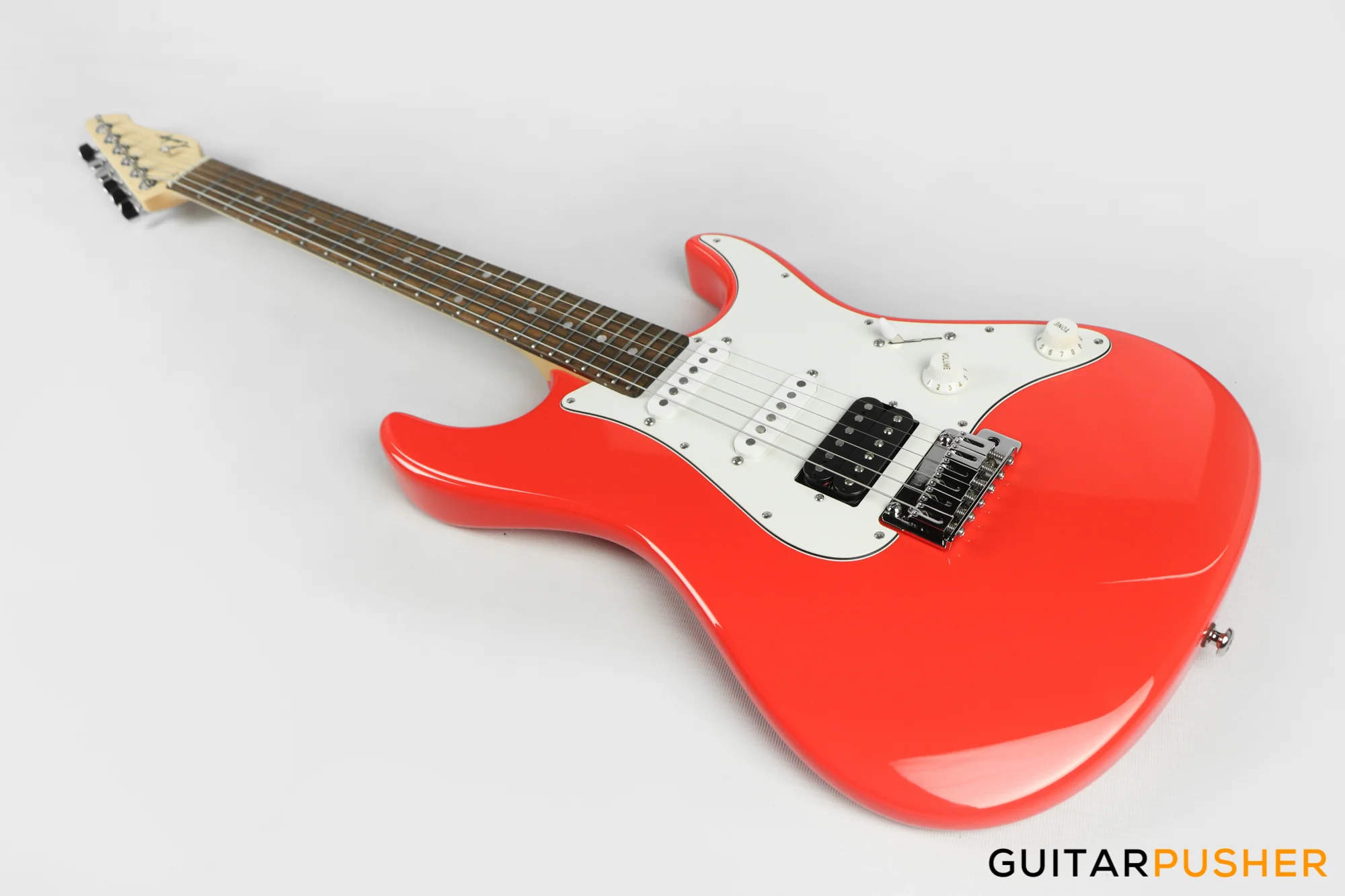 Leeky S-Series S10 S Style (Rosewood Fingerboard) - Fiesta Red - Image 8