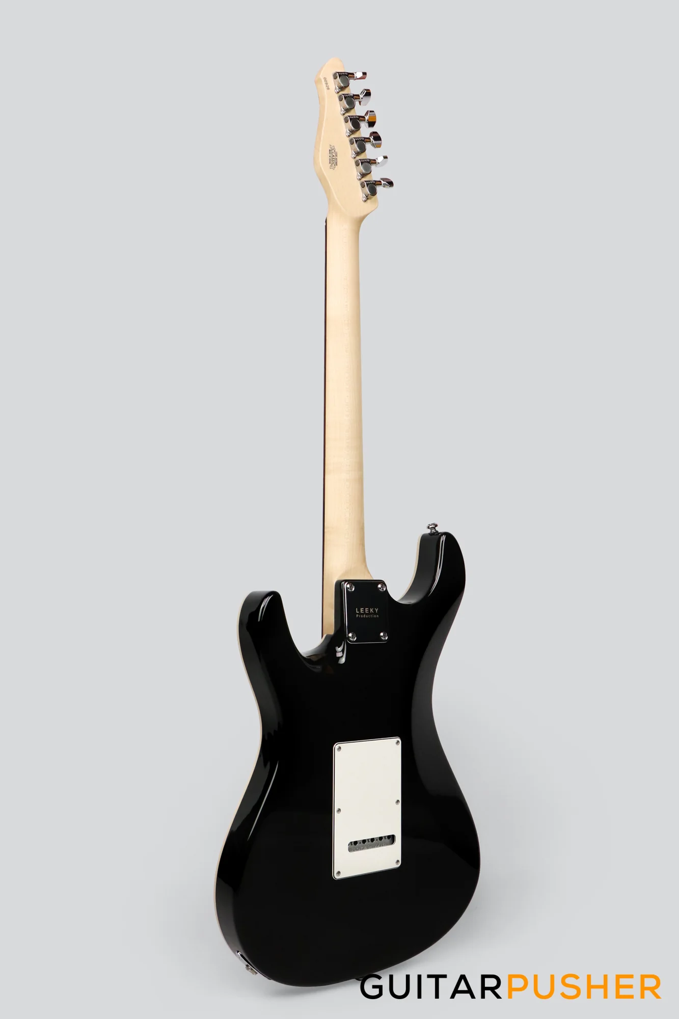 Leeky S Series S15 HSS S Style Electric Guitar (Flamed Maple Top/Rosewood Fingerboard) - Tobacco Sunburst - Image 5