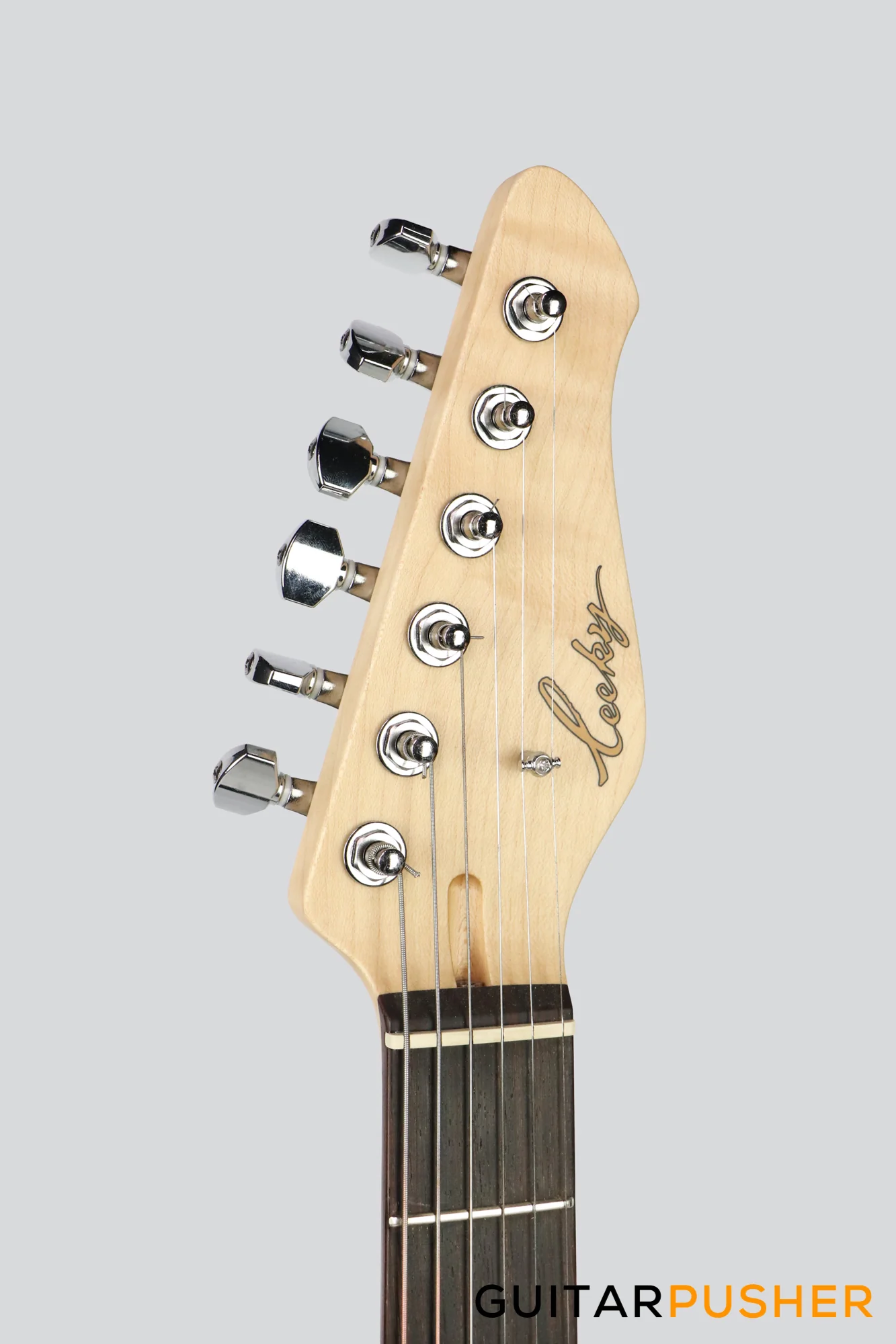 Leeky S Series S15 HSS S Style Electric Guitar (Flamed Maple Top/Rosewood Fingerboard) - Tobacco Sunburst - Image 8