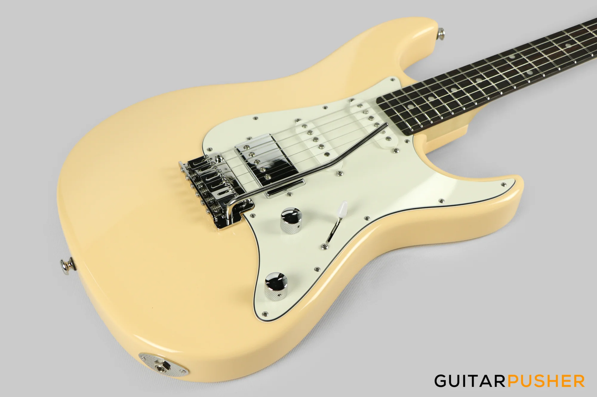 Leeky S-Series S20 S Style (Rosewood Fingerboard) - Vintage Yellow - Image 10
