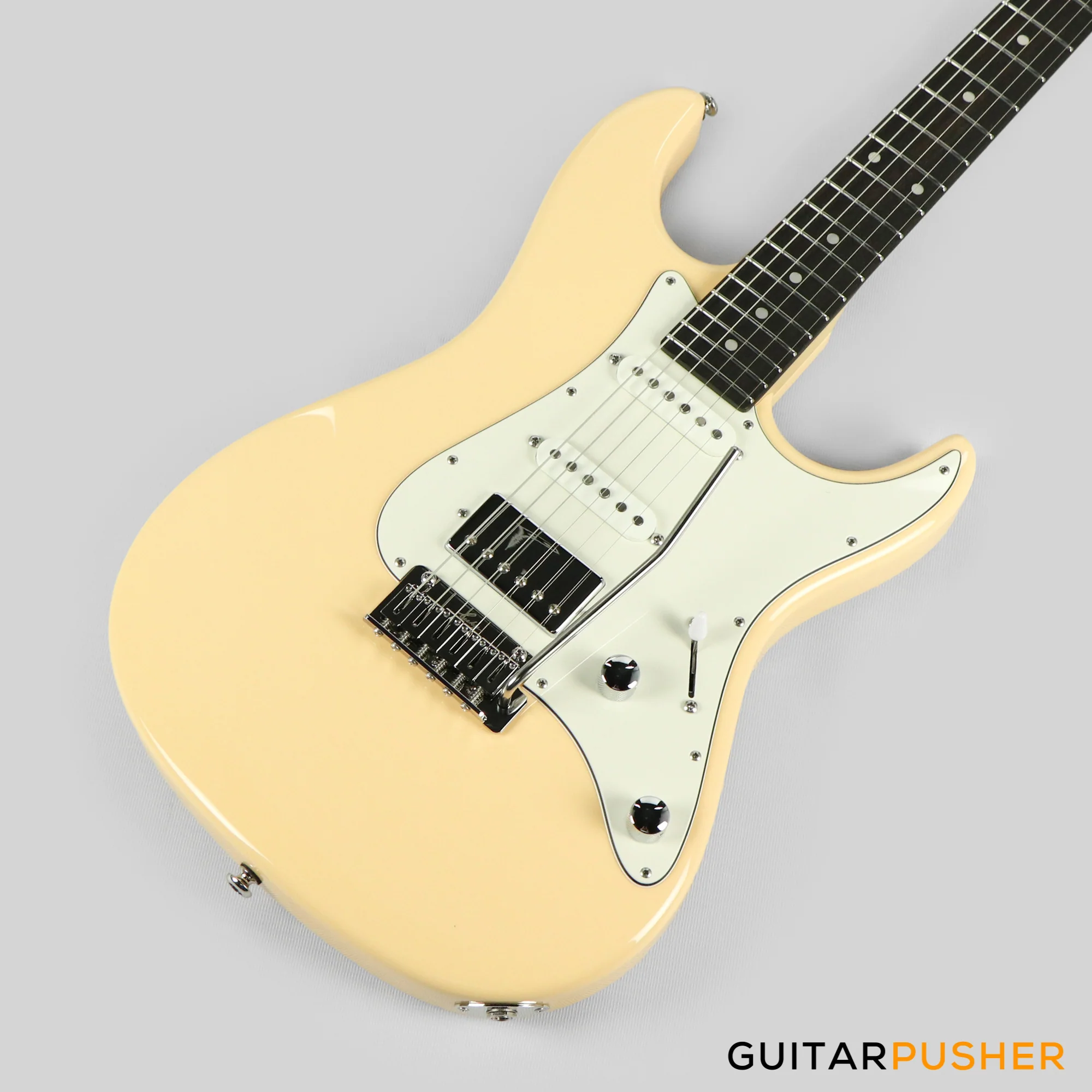 Leeky S-Series S20 S Style (Rosewood Fingerboard) - Vintage Yellow - Image 11