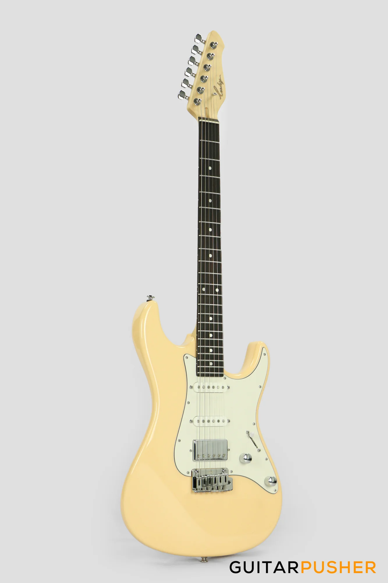 Leeky S-Series S20 S Style (Rosewood Fingerboard) - Vintage Yellow - Image 4