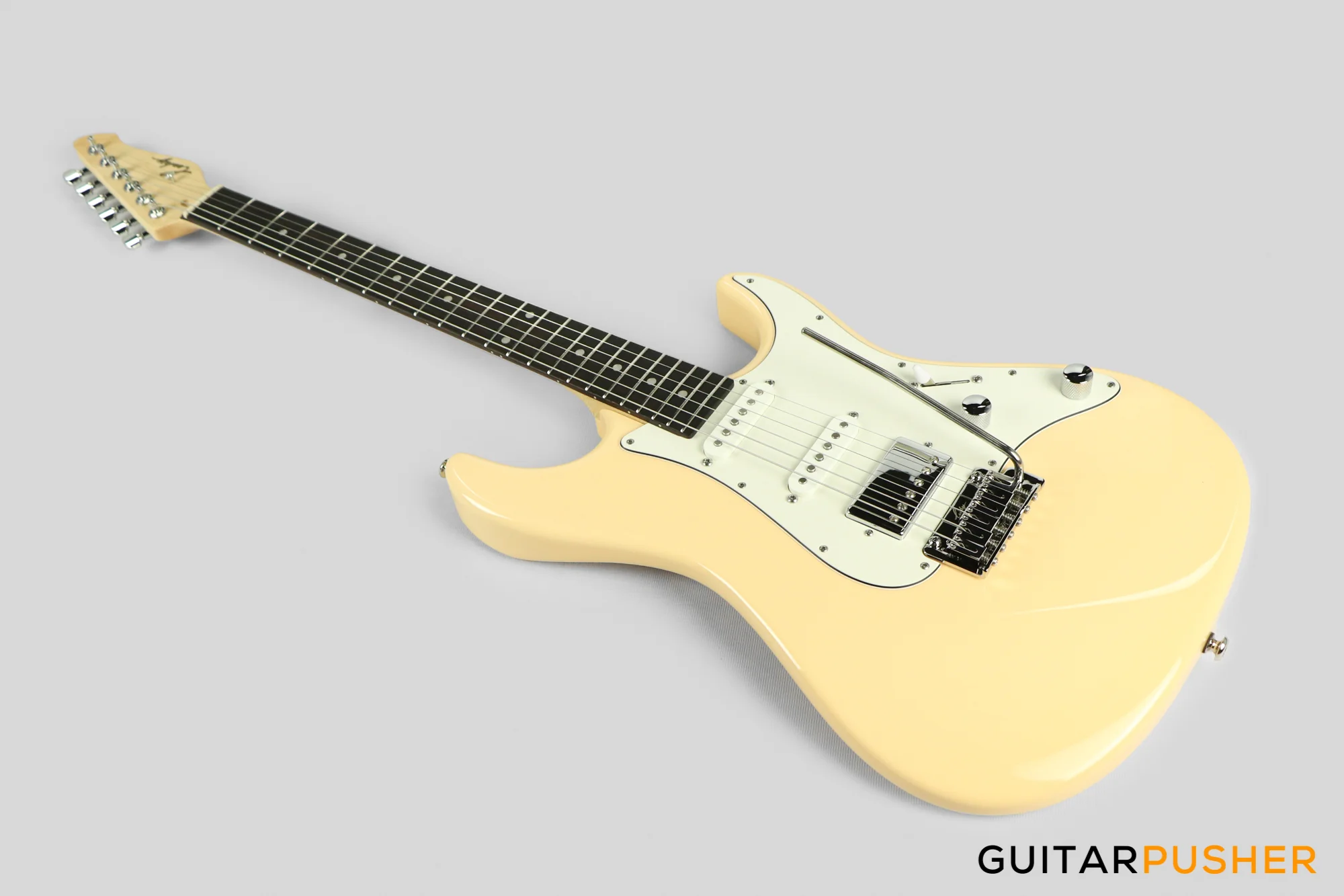 Leeky S-Series S20 S Style (Rosewood Fingerboard) - Vintage Yellow - Image 9
