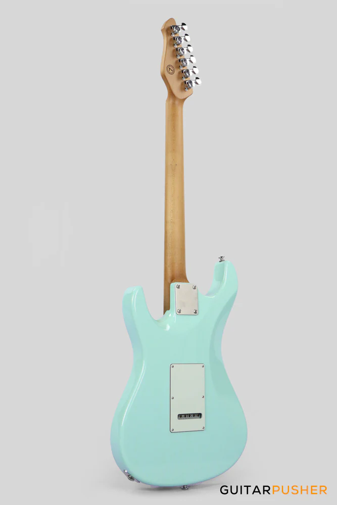 Leeky S-Series S30 Stratocaster (Roasted Maple Fingerboard) - Sonic Blue - Image 5