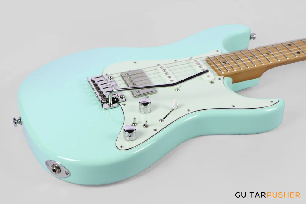 Leeky S-Series S30 Stratocaster (Roasted Maple Fingerboard) - Sonic Blue - Image 9