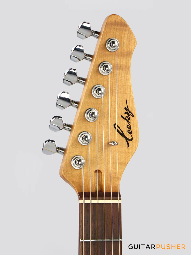 Leeky T-Series T31 Telecaster (Rosewood Fingerboard) - Gold - Image 4