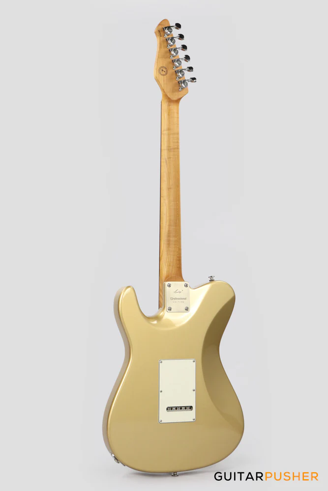 Leeky T-Series T31 Telecaster (Rosewood Fingerboard) - Gold - Image 5