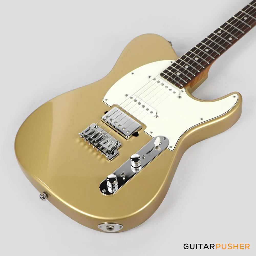 Leeky T-Series T31 Telecaster (Rosewood Fingerboard) - Gold - Image 9