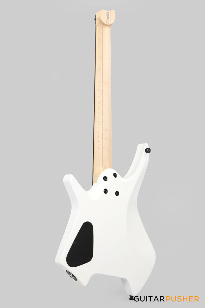Leeky X-Series X10-7 7-String Headless Electric Guitar Basswood Body Maple Neck Rosewood Fingerboard - Pearl White - Image 7