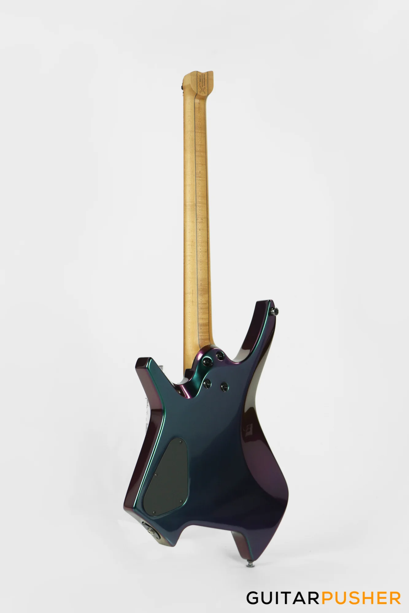 Leeky X-Series X20 Headless Electric Guitar - Chameleon - Image 8