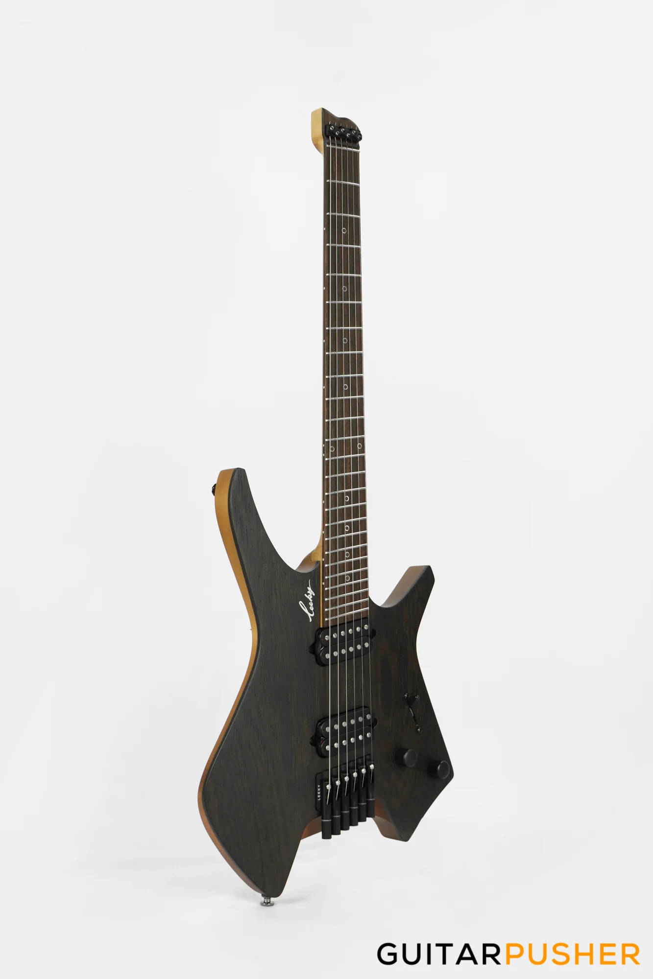 Leeky X-Series X26 Headless Electric Guitar - Wenge - Image 8