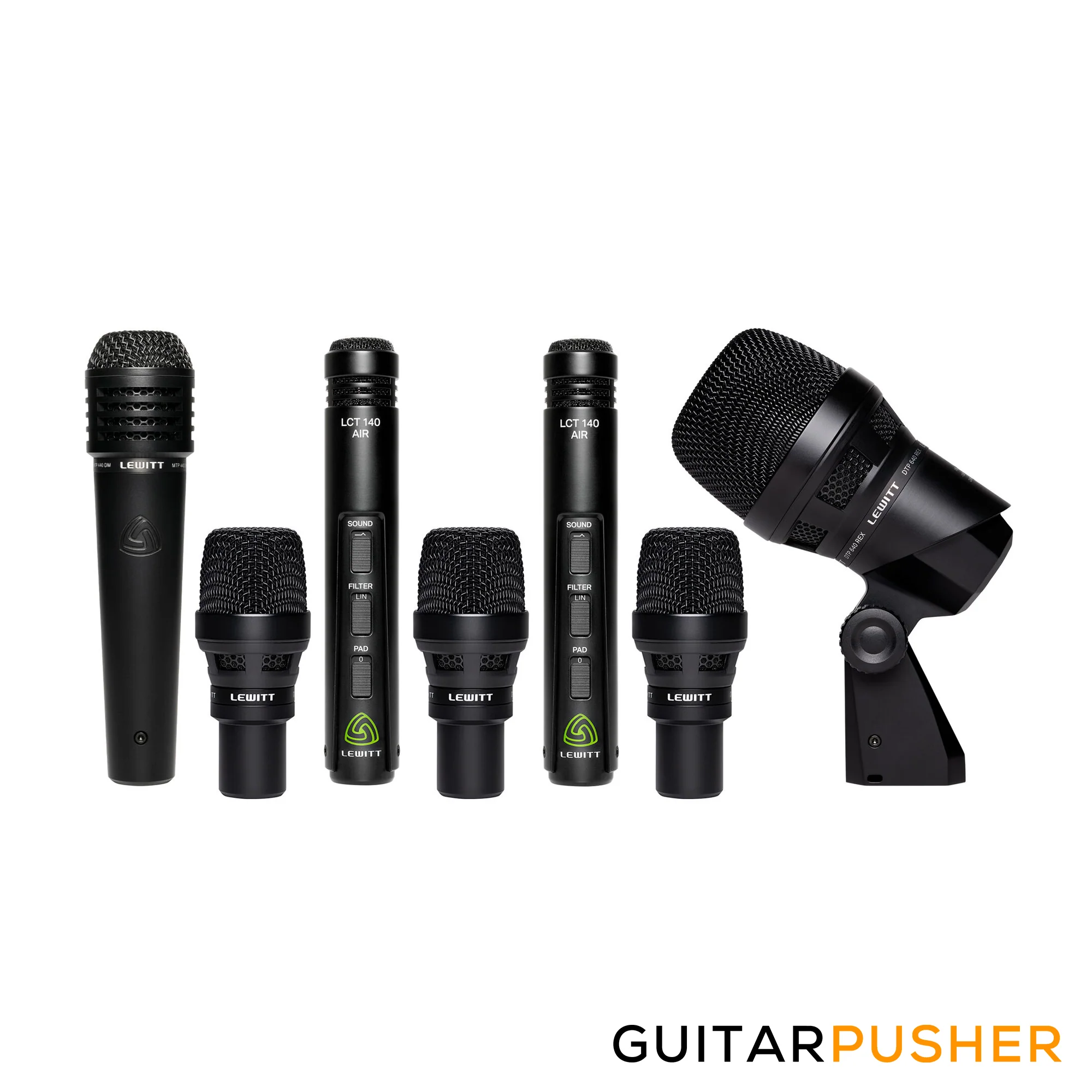 LEWITT Beatkit Pro 7-Piece Professional Drum Microphone Set - Image 3