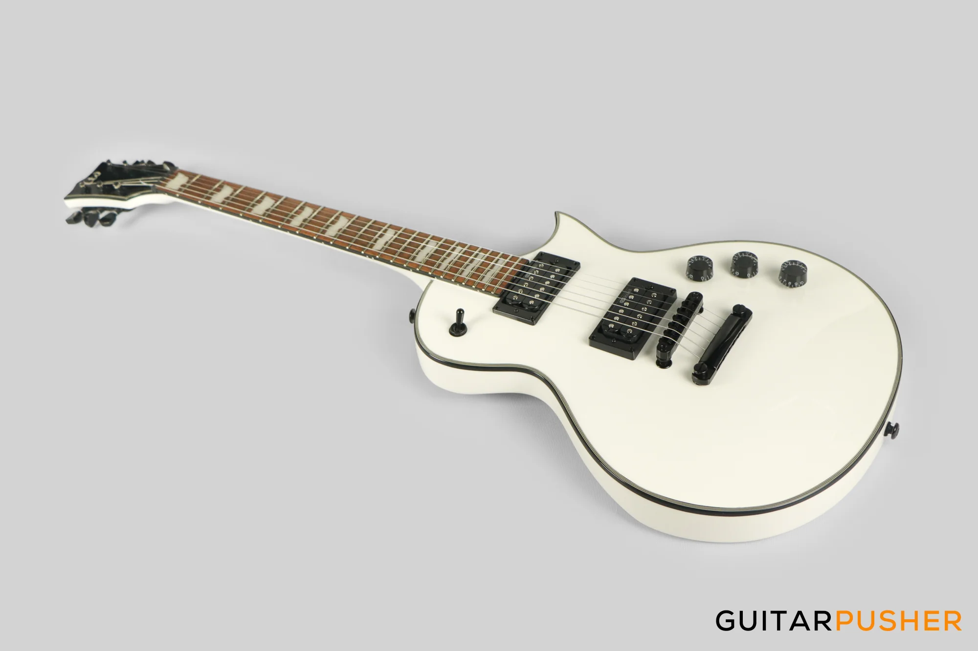 LTD EC-256 Singlecut Electric Guitar - Snow White - Image 10