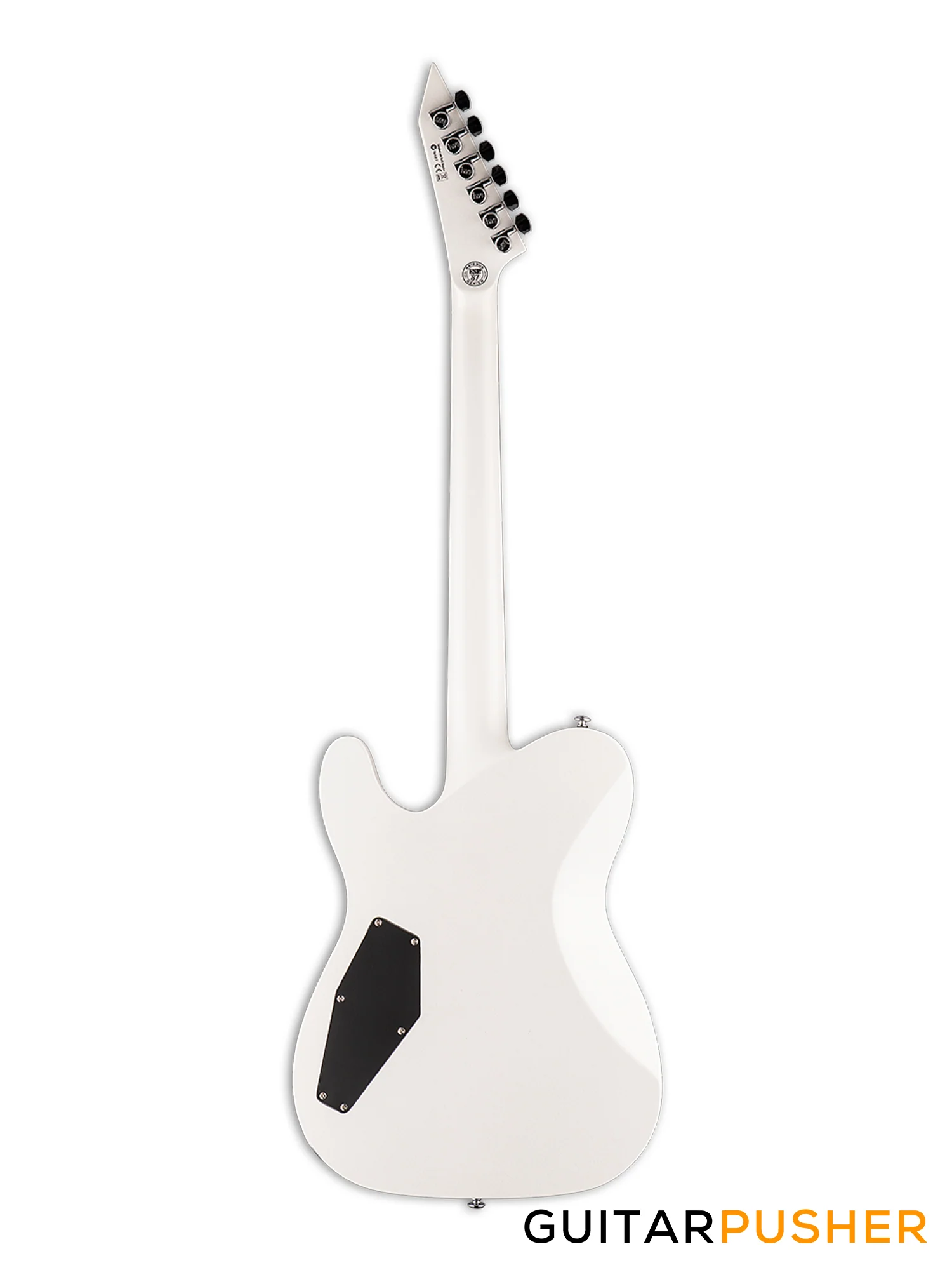 LTD Eclipse NT '87 T-Style HH Electric Guitar w/ Seymour Duncan '59/JB Humbucker Pickups - Pearl White - Image 3