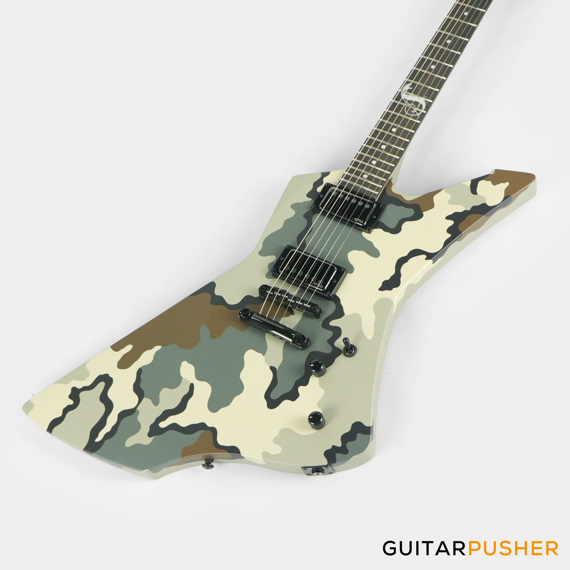 LTD James Hetfield Signature Snakebyte Camo Electric Guitar - Kuiu Camo Satin - Image 10