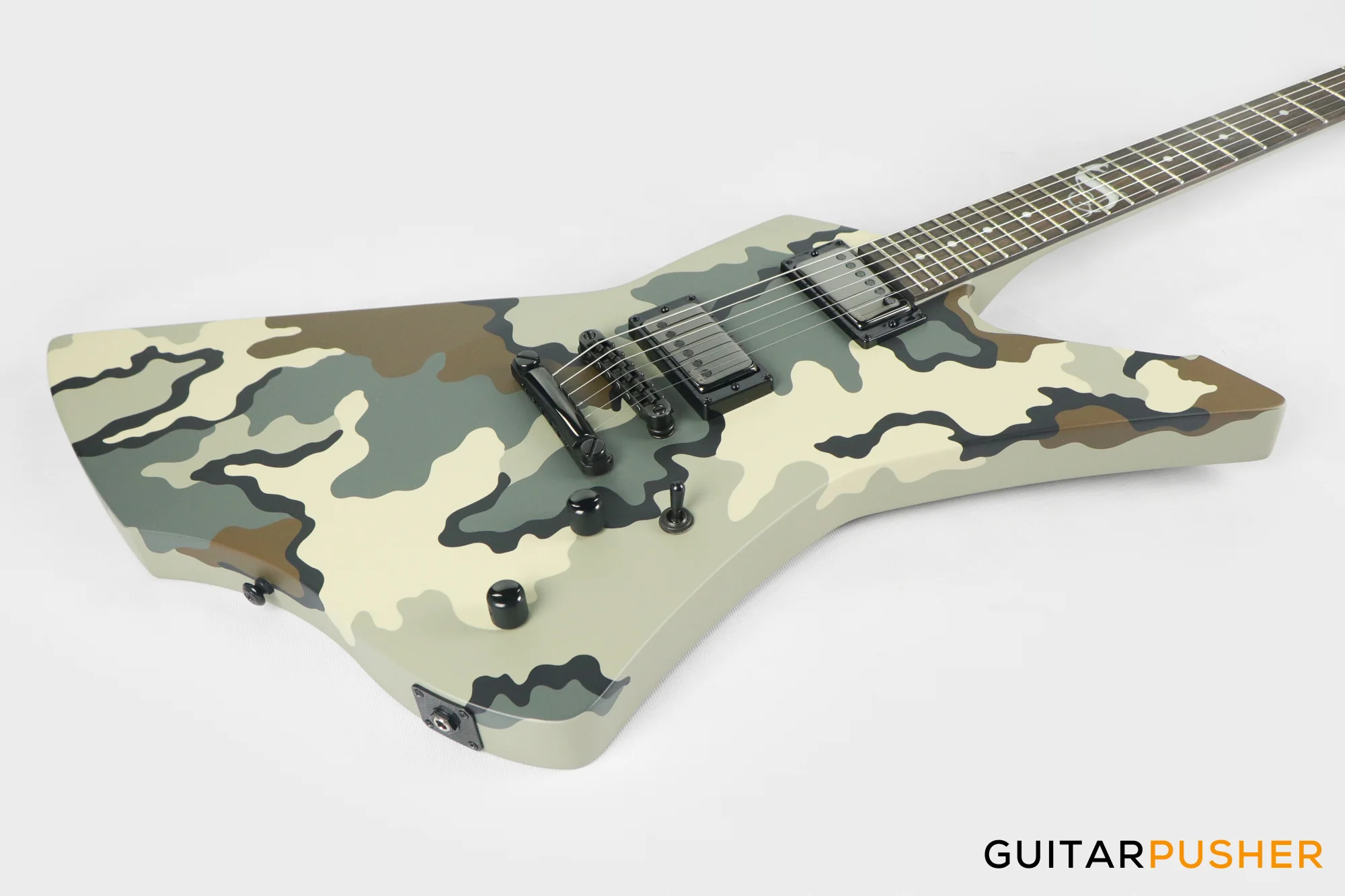 LTD James Hetfield Signature Snakebyte Camo Electric Guitar - Kuiu Camo Satin - Image 11
