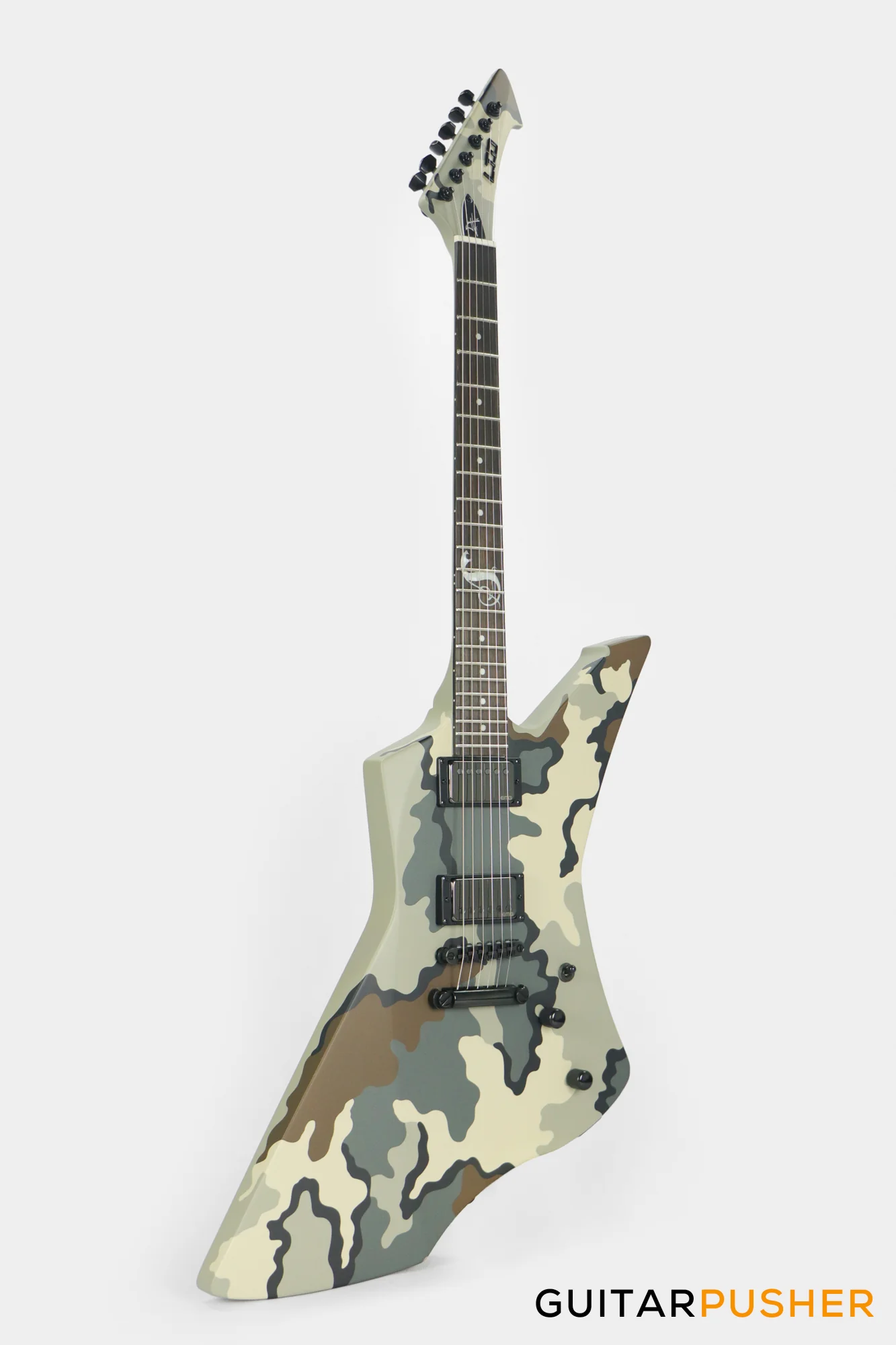 LTD James Hetfield Signature Snakebyte Camo Electric Guitar - Kuiu Camo Satin - Image 3