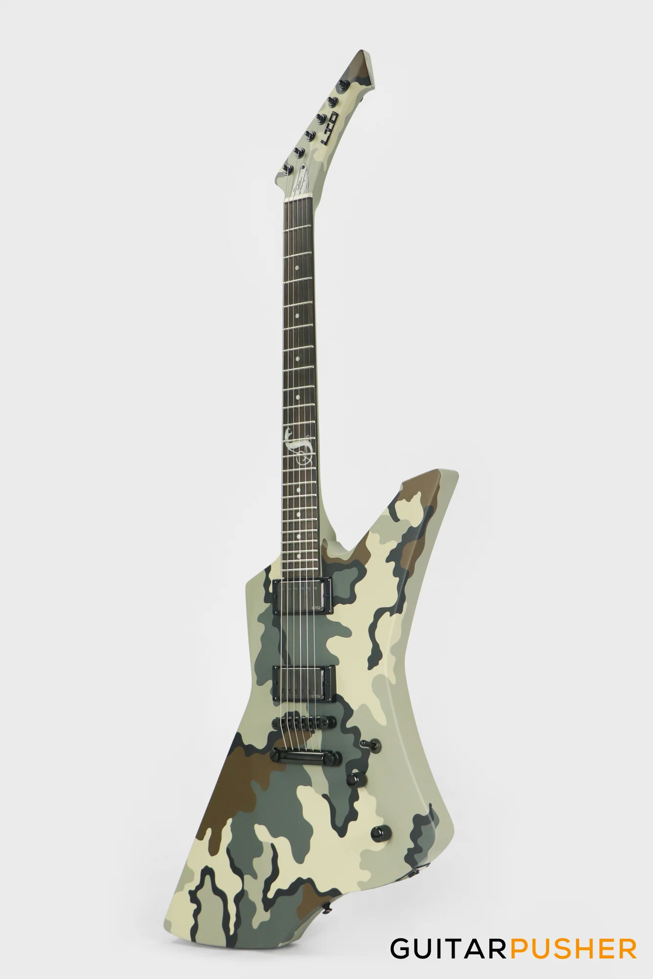 LTD James Hetfield Signature Snakebyte Camo Electric Guitar - Kuiu Camo Satin - Image 7