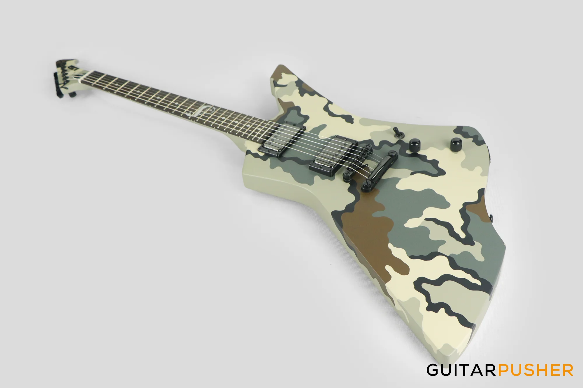 LTD James Hetfield Signature Snakebyte Camo Electric Guitar - Kuiu Camo Satin - Image 9