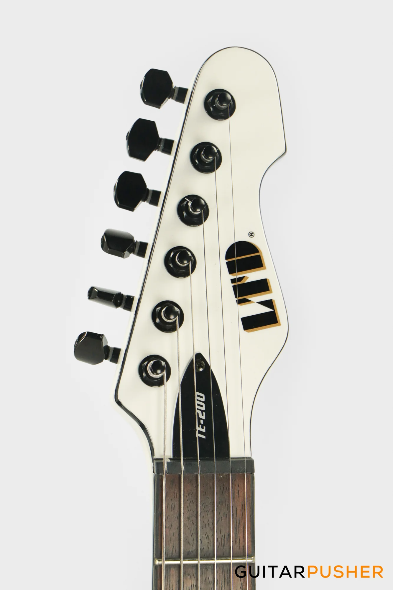 LTD TE-200 T-Style HH Electric Guitar - Snow White - Image 11