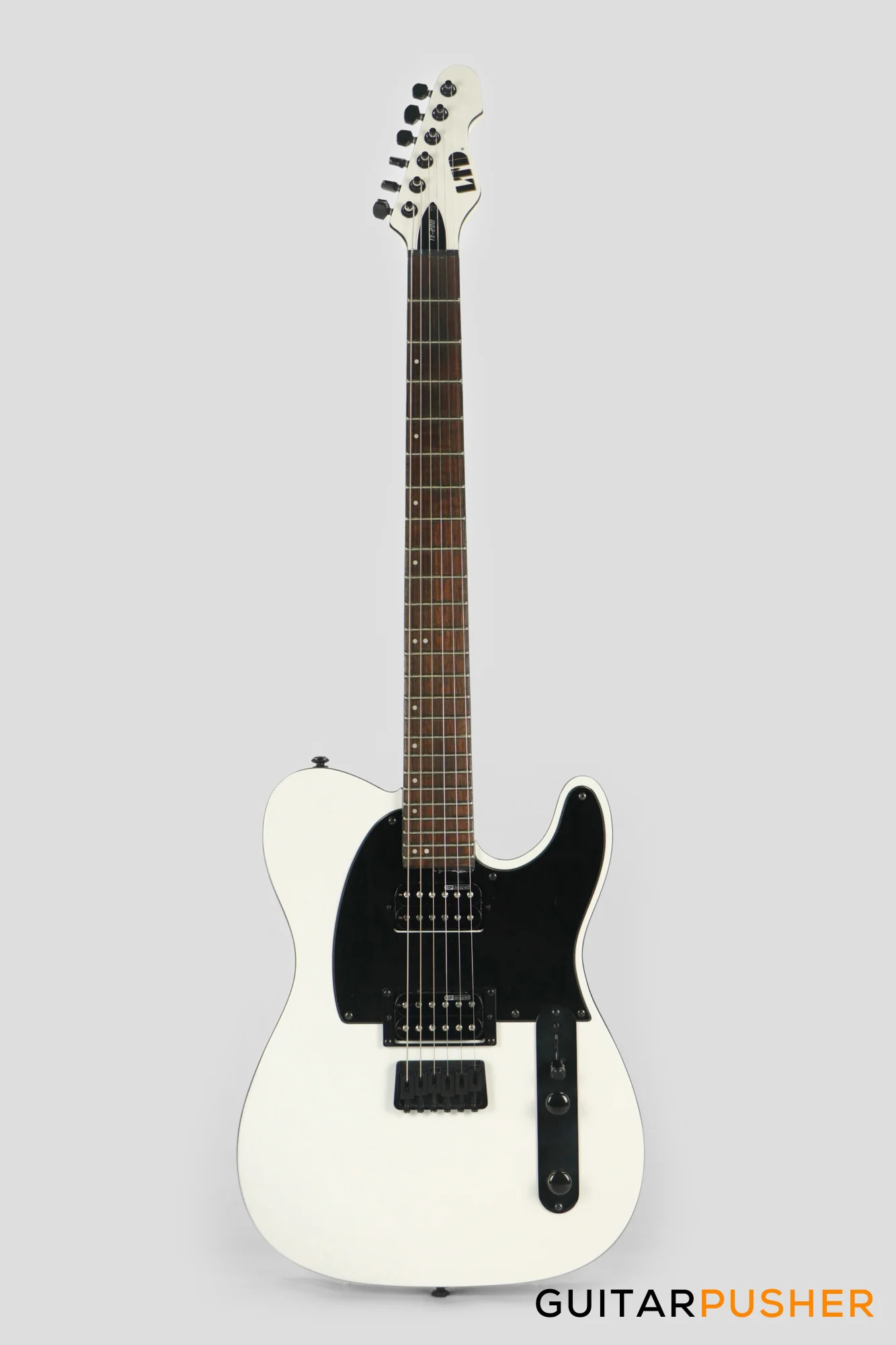 LTD TE-200 T-Style HH Electric Guitar - Snow White - Image 2