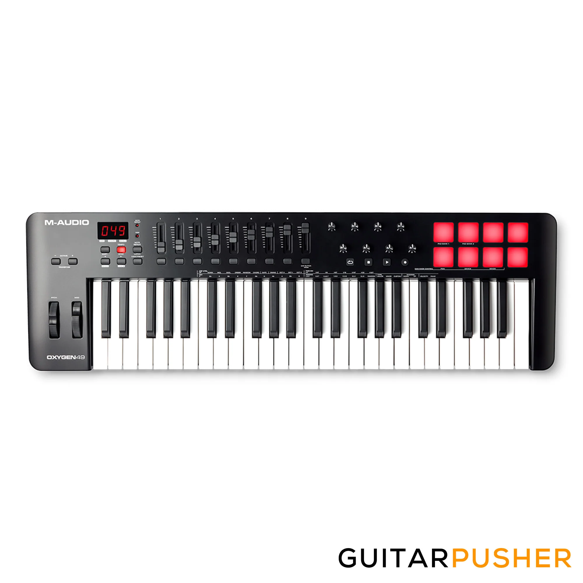 M-AUDIO Oxygen 49 (MKV) USB MIDI Controller Keyboard w/ Smart Controls & Auto-Mapping