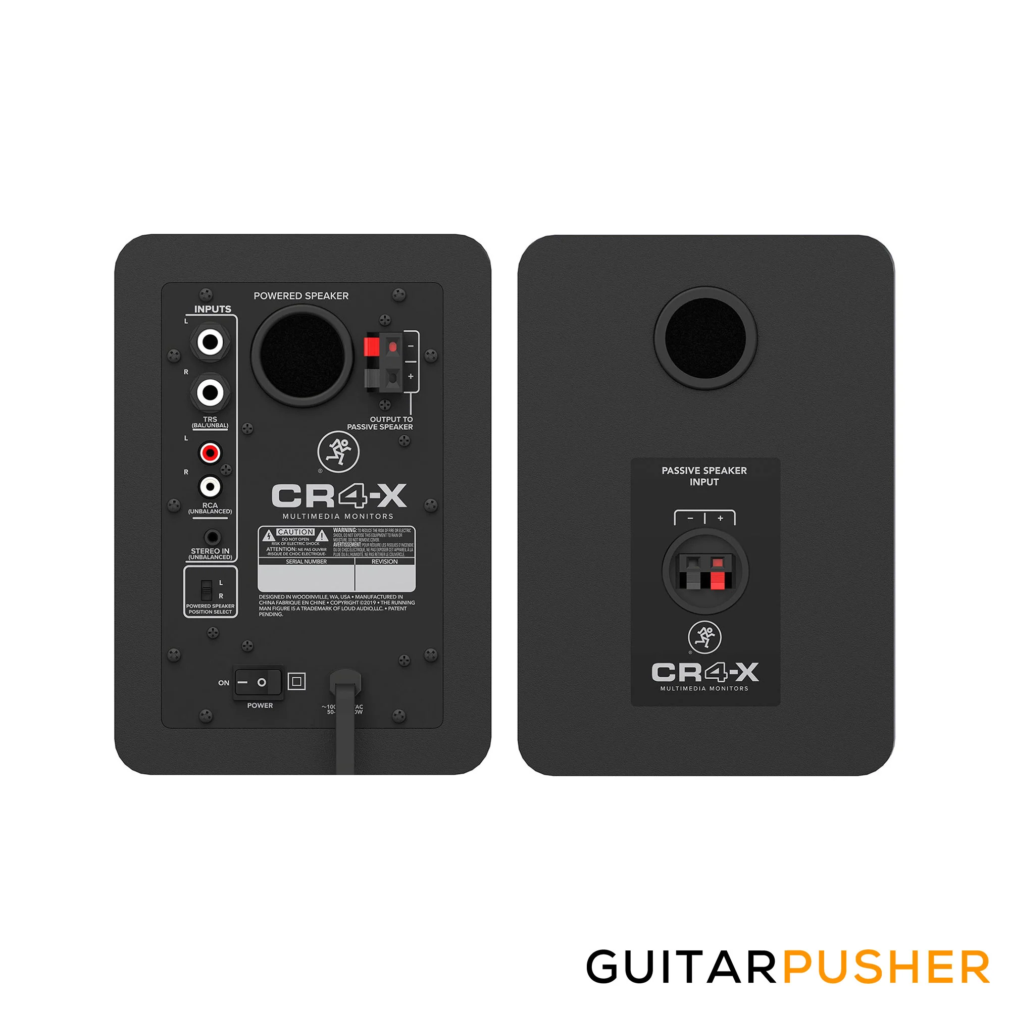 Mackie CR4-X 4" Multimedia Powered Monitors (Pair - Black) - Image 3