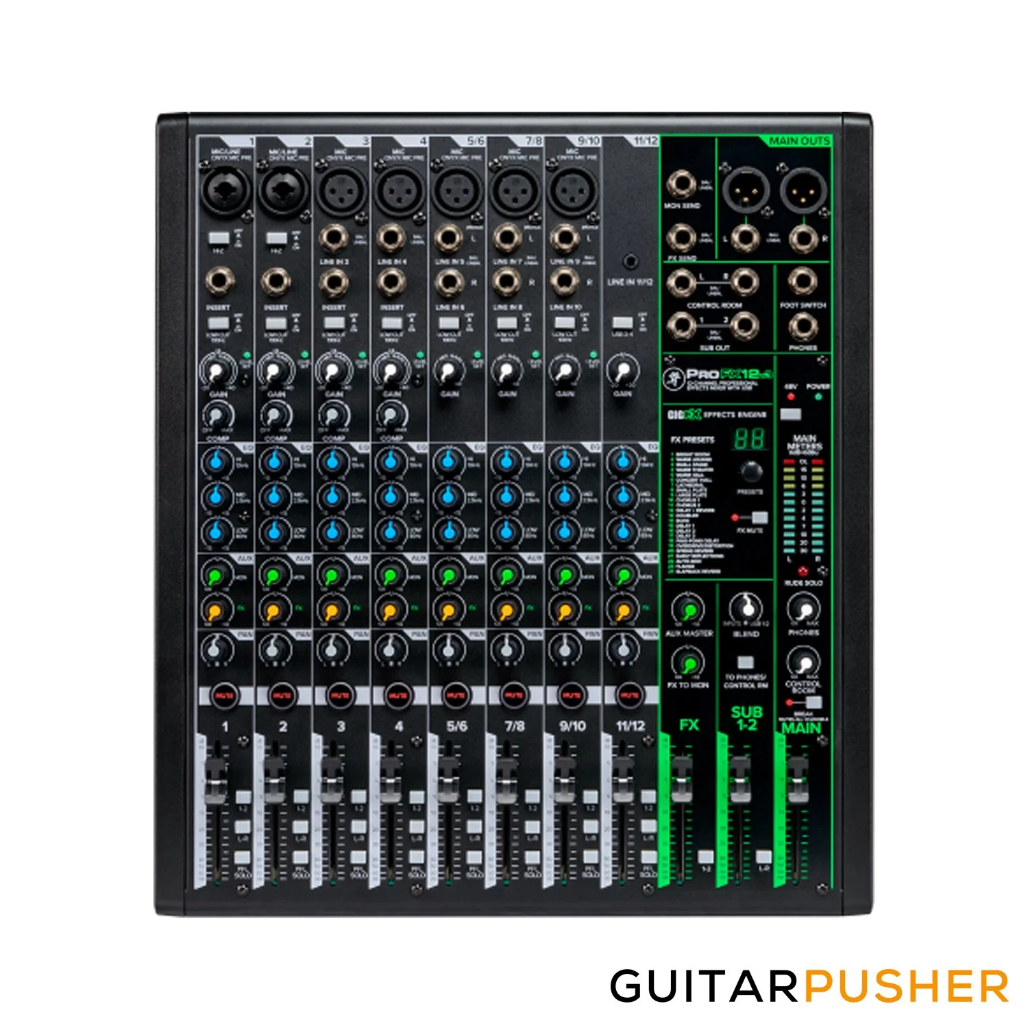 Mackie ProFX12v3 Professional Effects Mixer w/ USB