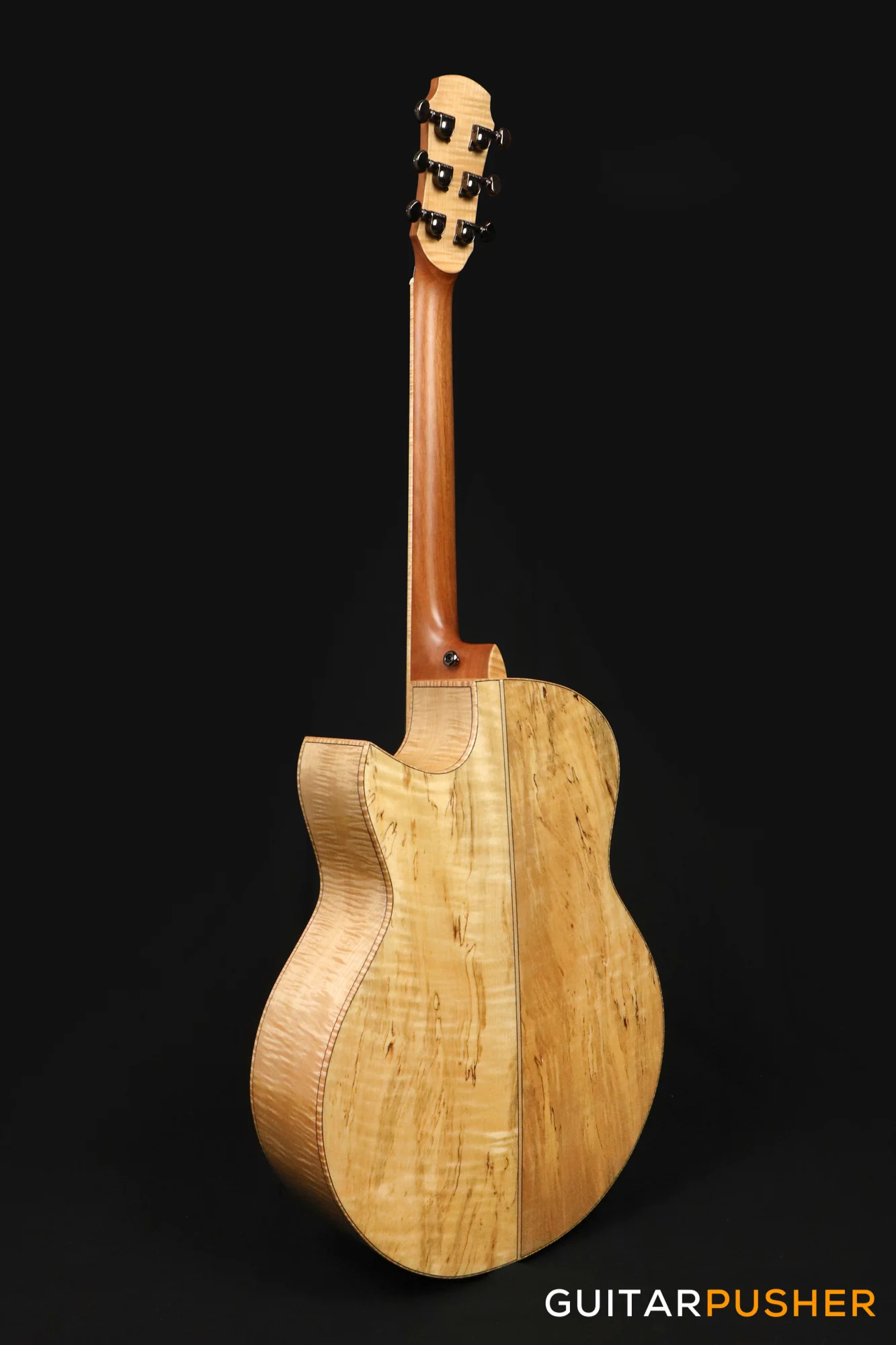 Maestro Custom Series Raffles-FM CSB A Adirondack Spruce/Flamed Maple - Image 5