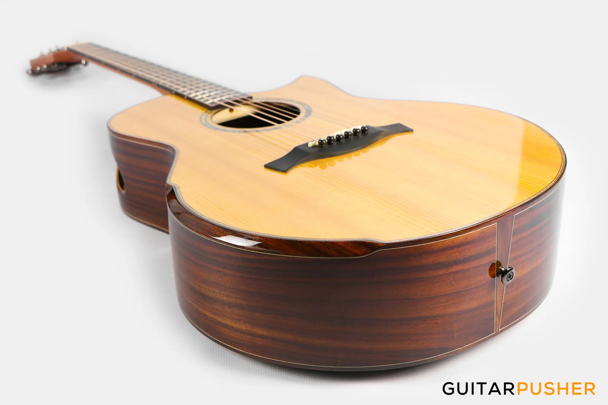 Maestro Custom Series Raffles-IR CSB All-Solid Wood Sitka Spruce/Indian Rosewood Acoustic Guitar - Image 14