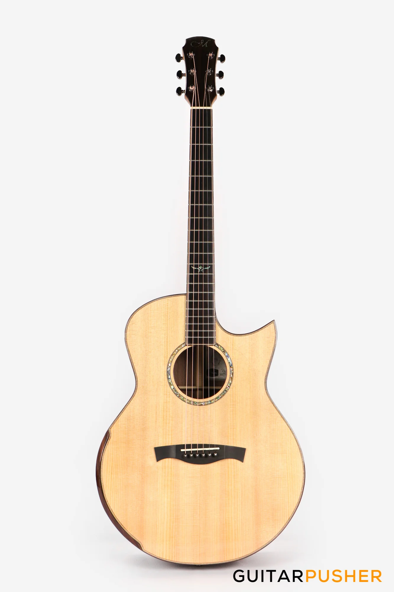 Maestro Custom Series Raffles-IR CSB All-Solid Wood Sitka Spruce/Indian Rosewood Acoustic Guitar - Image 3