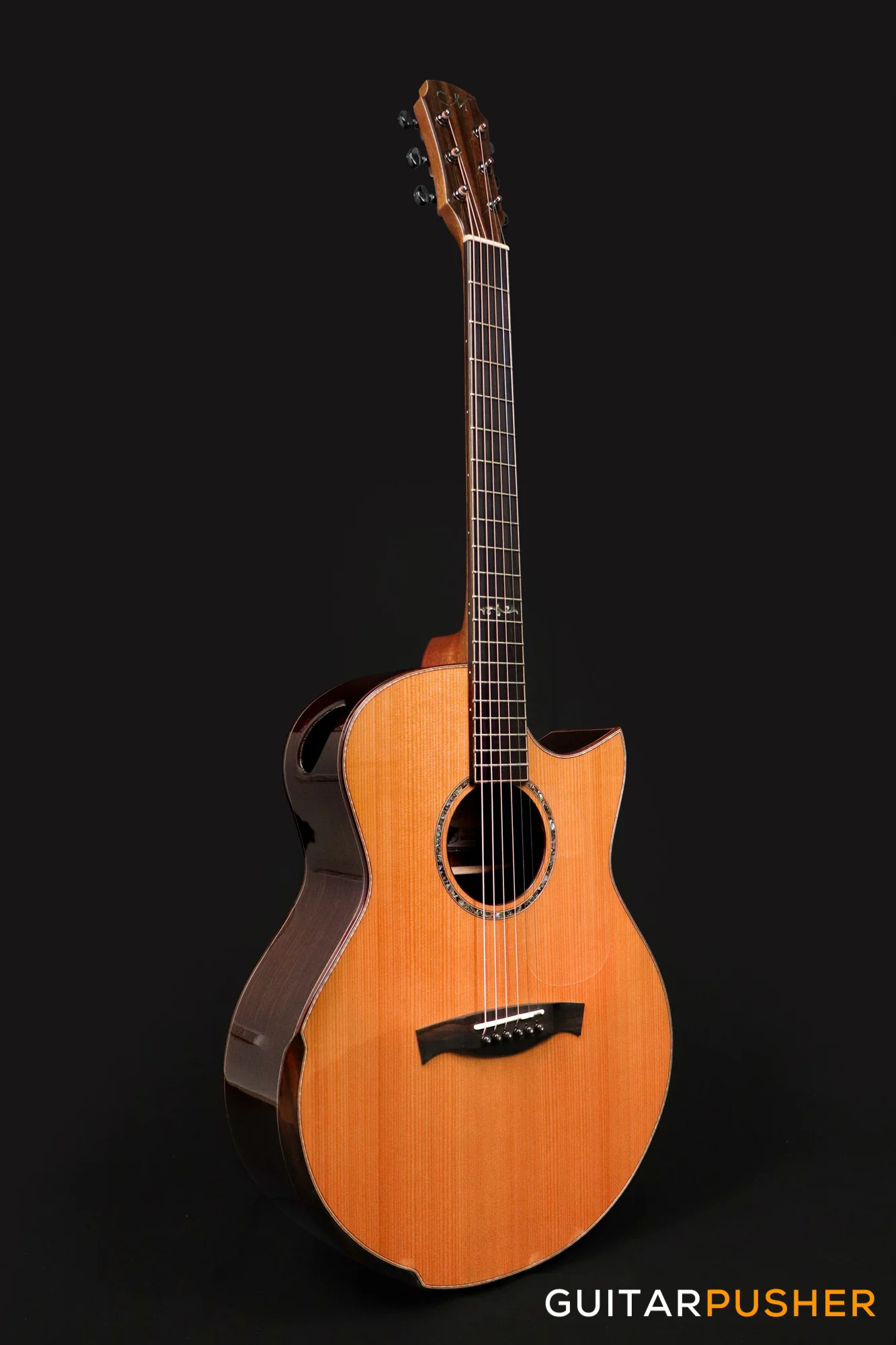 Maestro Custom Series Raffles-IR CSB C Western Red Cedar/Indian Rosewood - Image 3