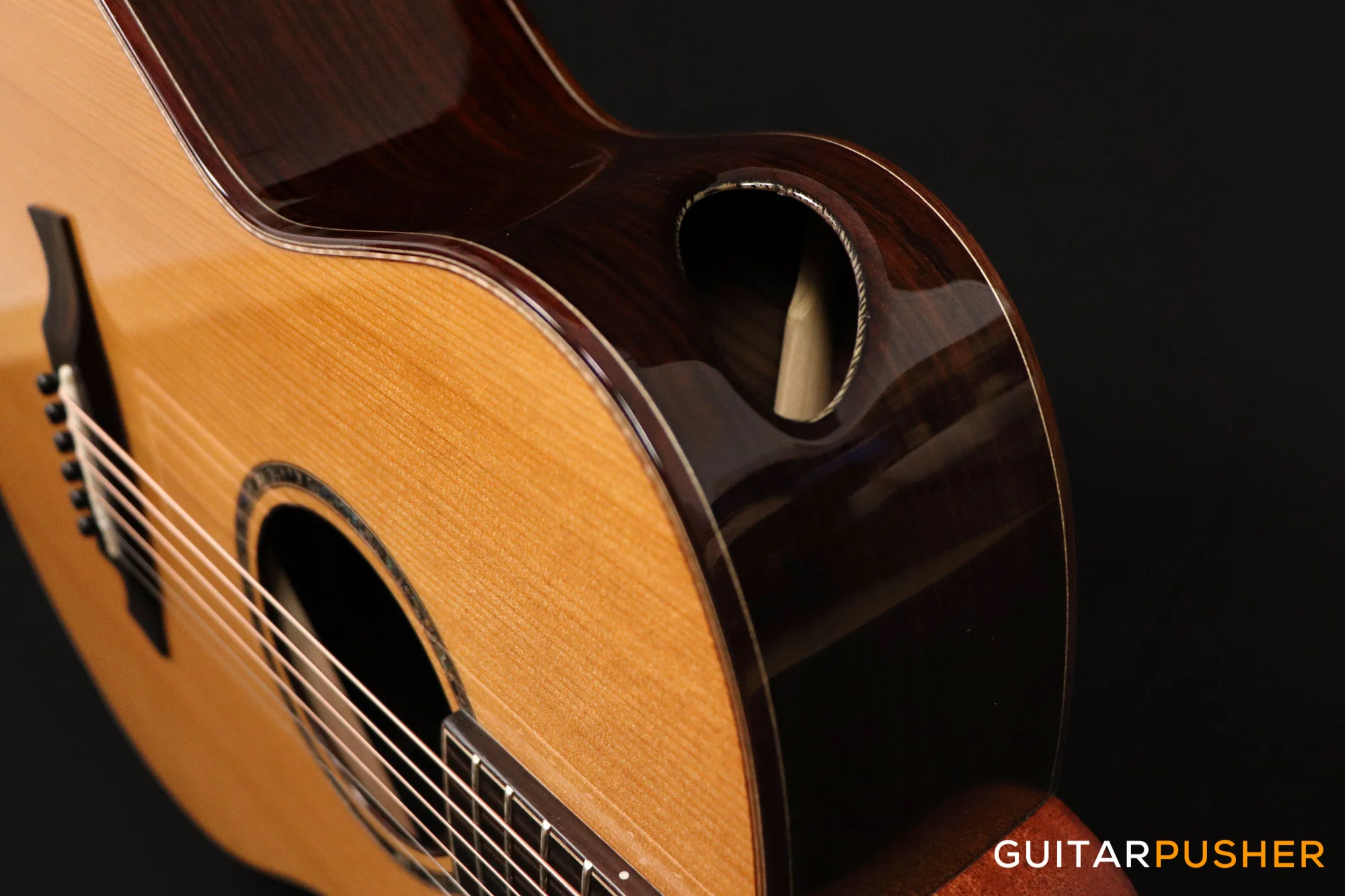 Maestro Custom Series Raffles-IR CSB C Western Red Cedar/Indian Rosewood - Image 8