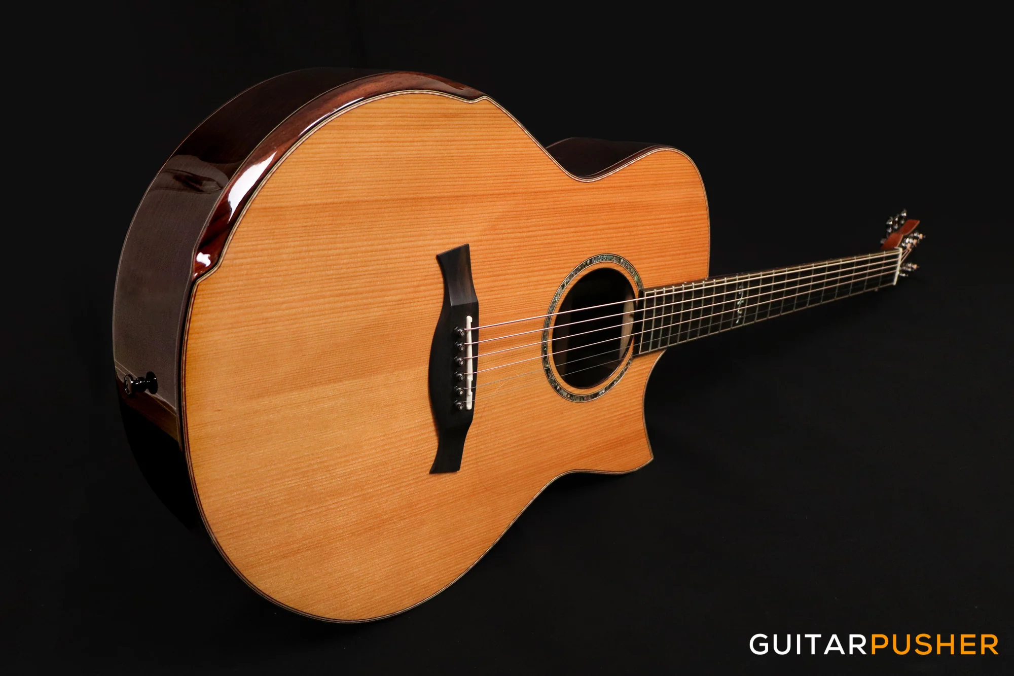 Maestro Custom Series Raffles-IR CSB C Western Red Cedar/Indian Rosewood - Image 9