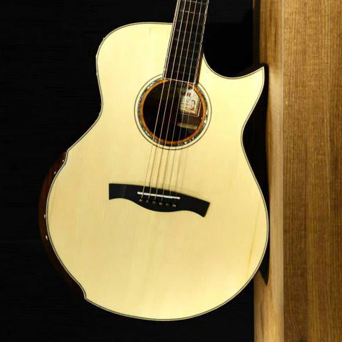 Maestro Custom Series Raffles-MR CSB A All-Solid Wood Adirondack Spruce/Madagascar Rosewood Acoustic Guitar - Image 6