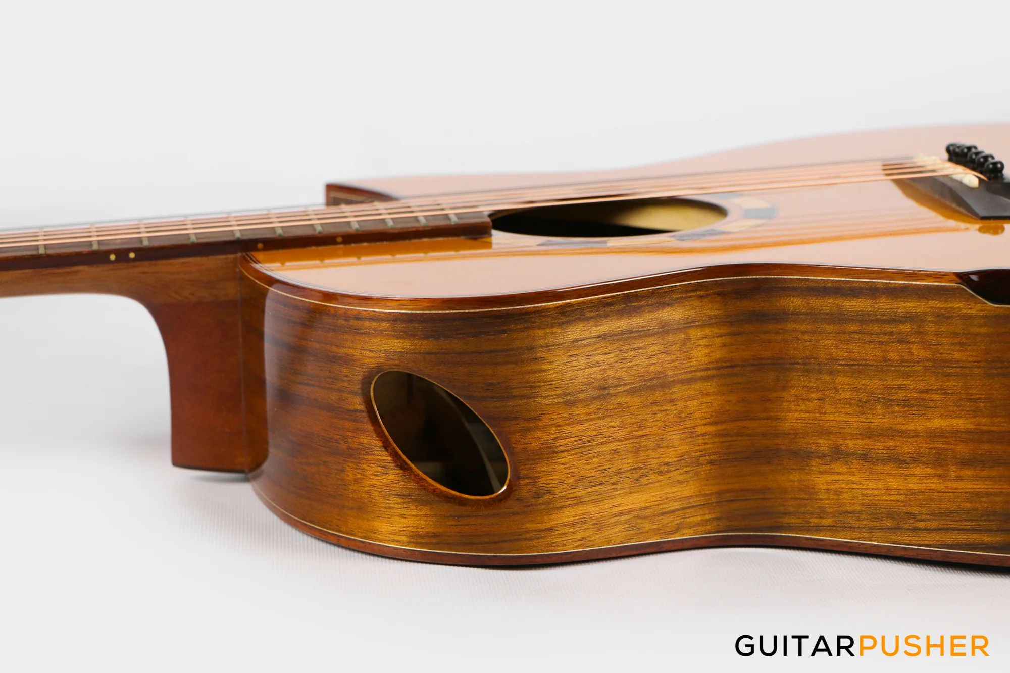 Maestro Custom Series Raffles-OV CSB All-Solid Wood Sitka Spruce/African Ovangkol Acoustic Guitar - Image 16