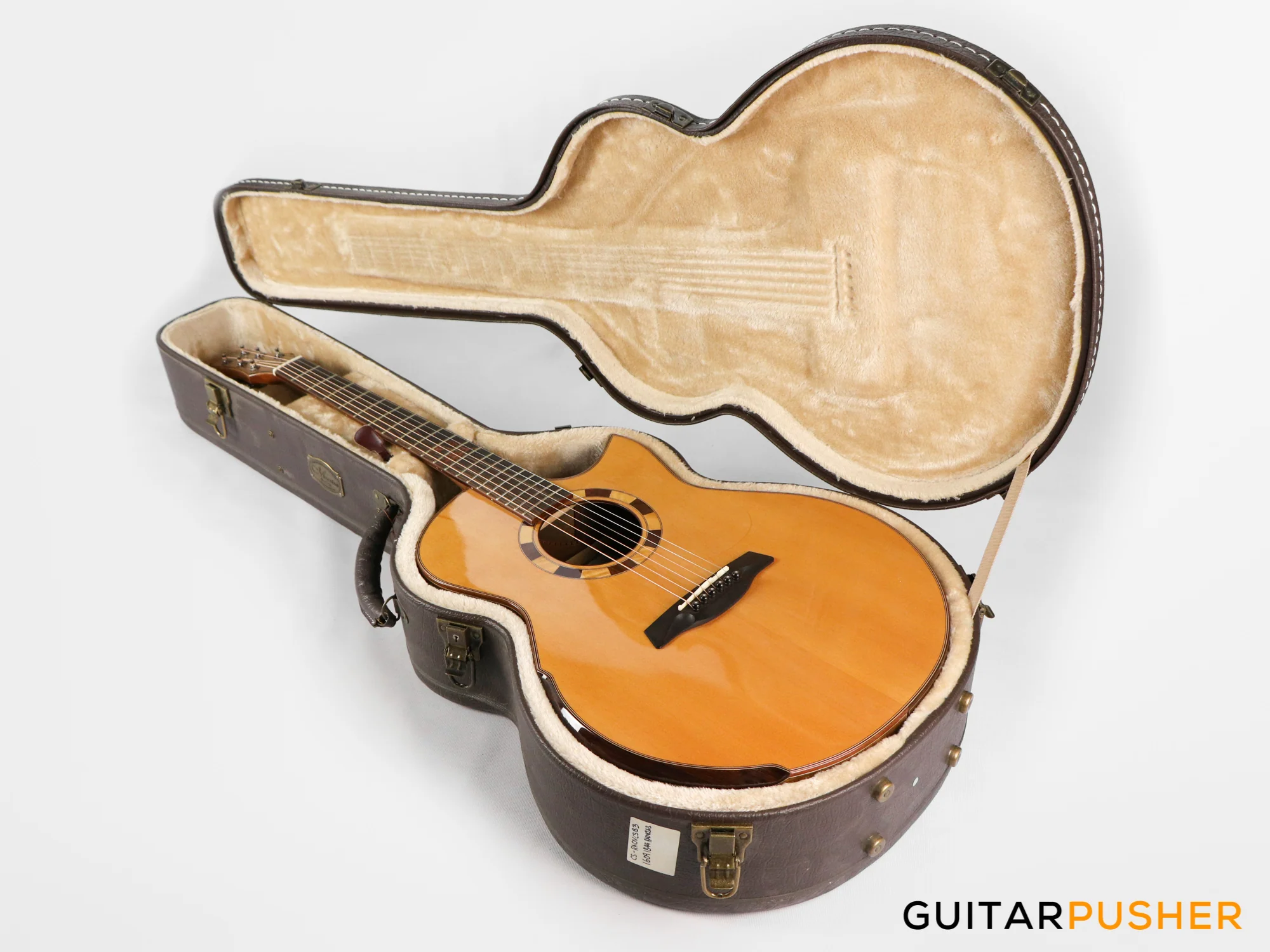Maestro Custom Series Raffles-OV CSB All-Solid Wood Sitka Spruce/African Ovangkol Acoustic Guitar - Image 2