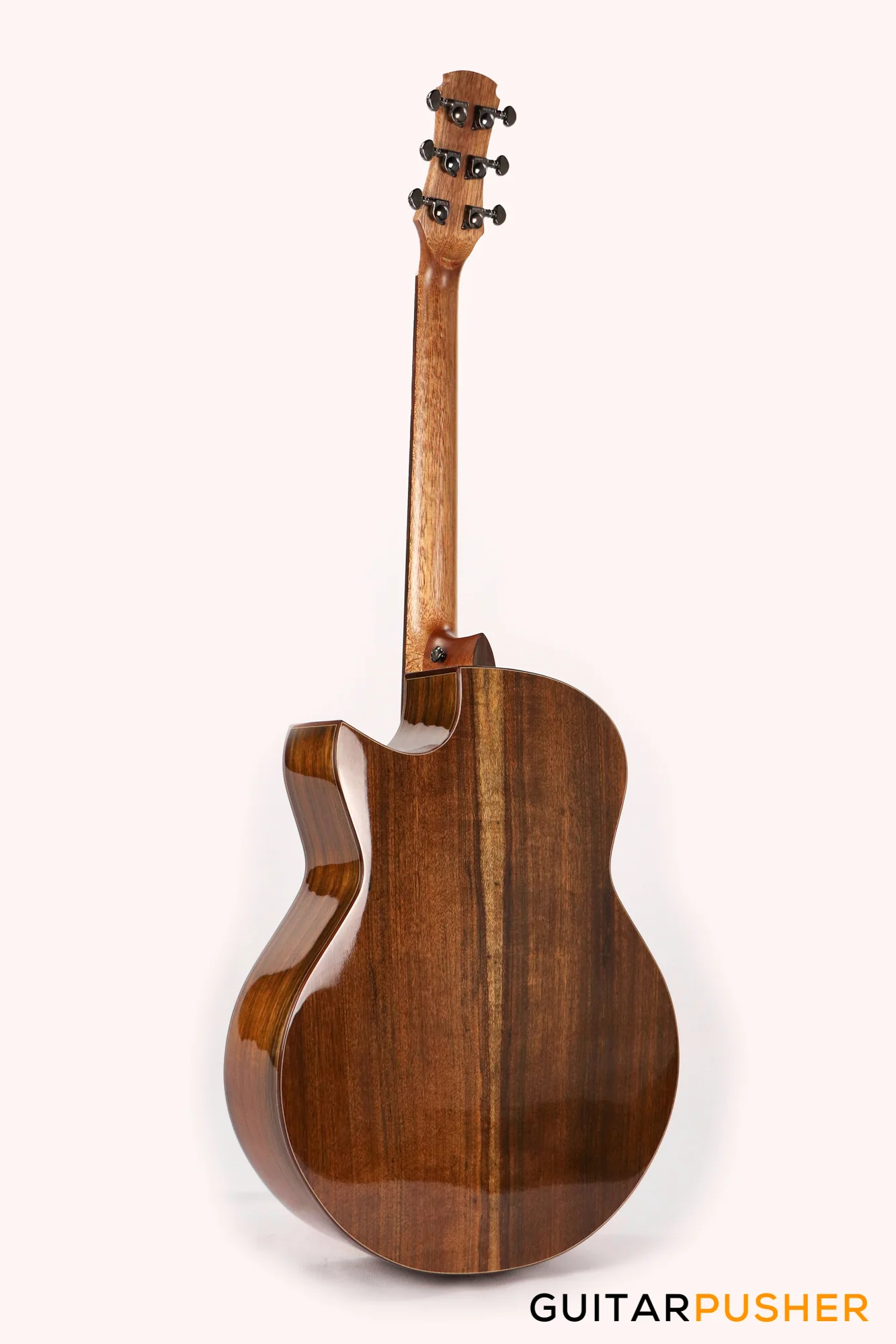 Maestro Custom Series Raffles-OV CSB All-Solid Wood Sitka Spruce/African Ovangkol Acoustic Guitar - Image 7