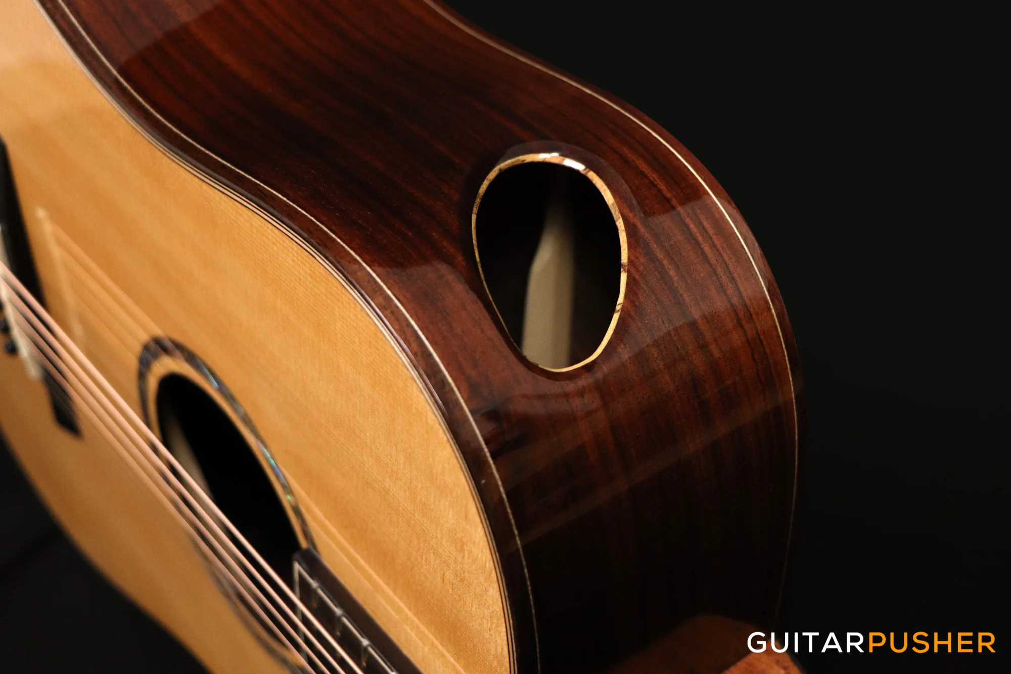 Maestro Custom Series Rosetta-IR SB Sitka Spruce/Indian Rosewood - Image 7