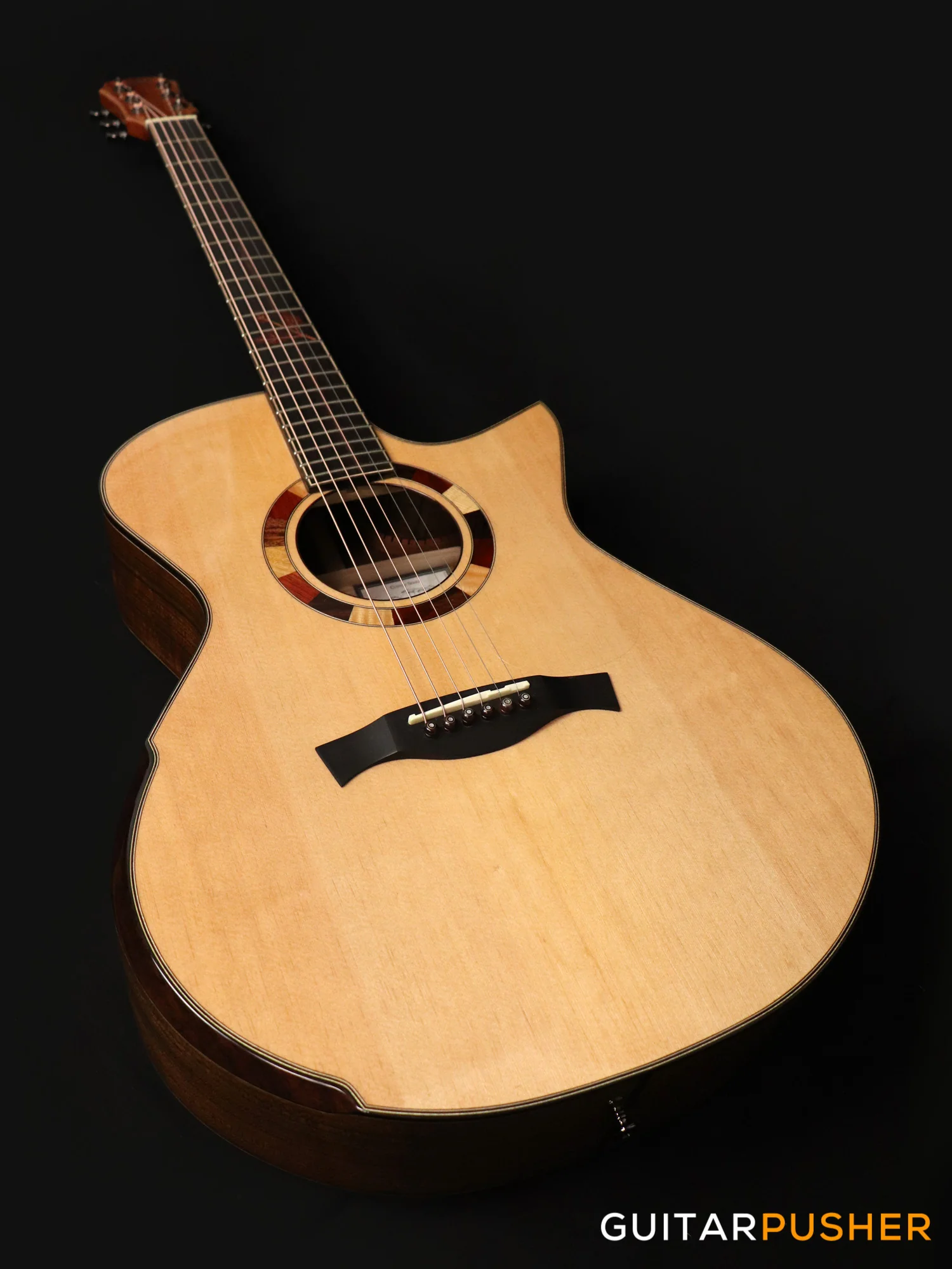 Maestro Custom Series Singa-OV CSB Sitka Spruce/African Ovangkol - Image 15