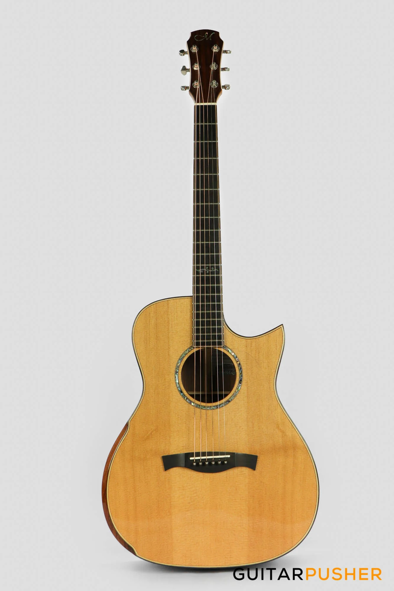 Maestro Custom Series Victoria-IR CSB All-Solid Wood Sitka Spruce/Indian Rosewood Acoustic Guitar - Image 2