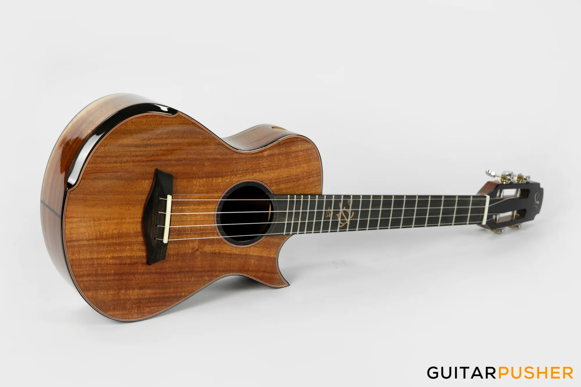 Maestro Island Series UT-KO CSB K All Solid-Wood Pacific Koa Tenor Ukulele - Image 13