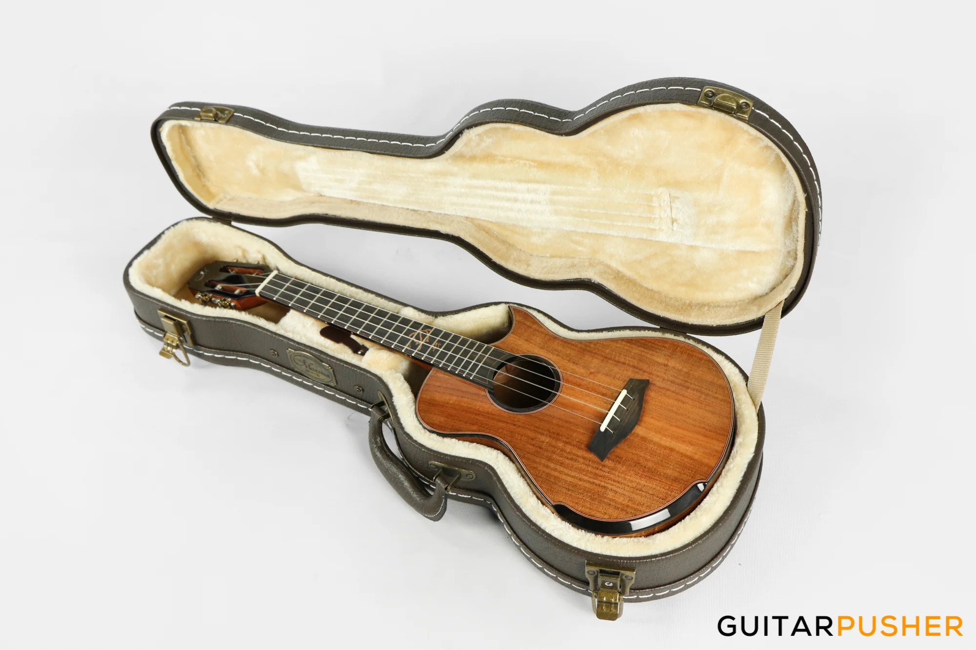 Maestro Island Series UT-KO CSB K All Solid-Wood Pacific Koa Tenor Ukulele - Image 14