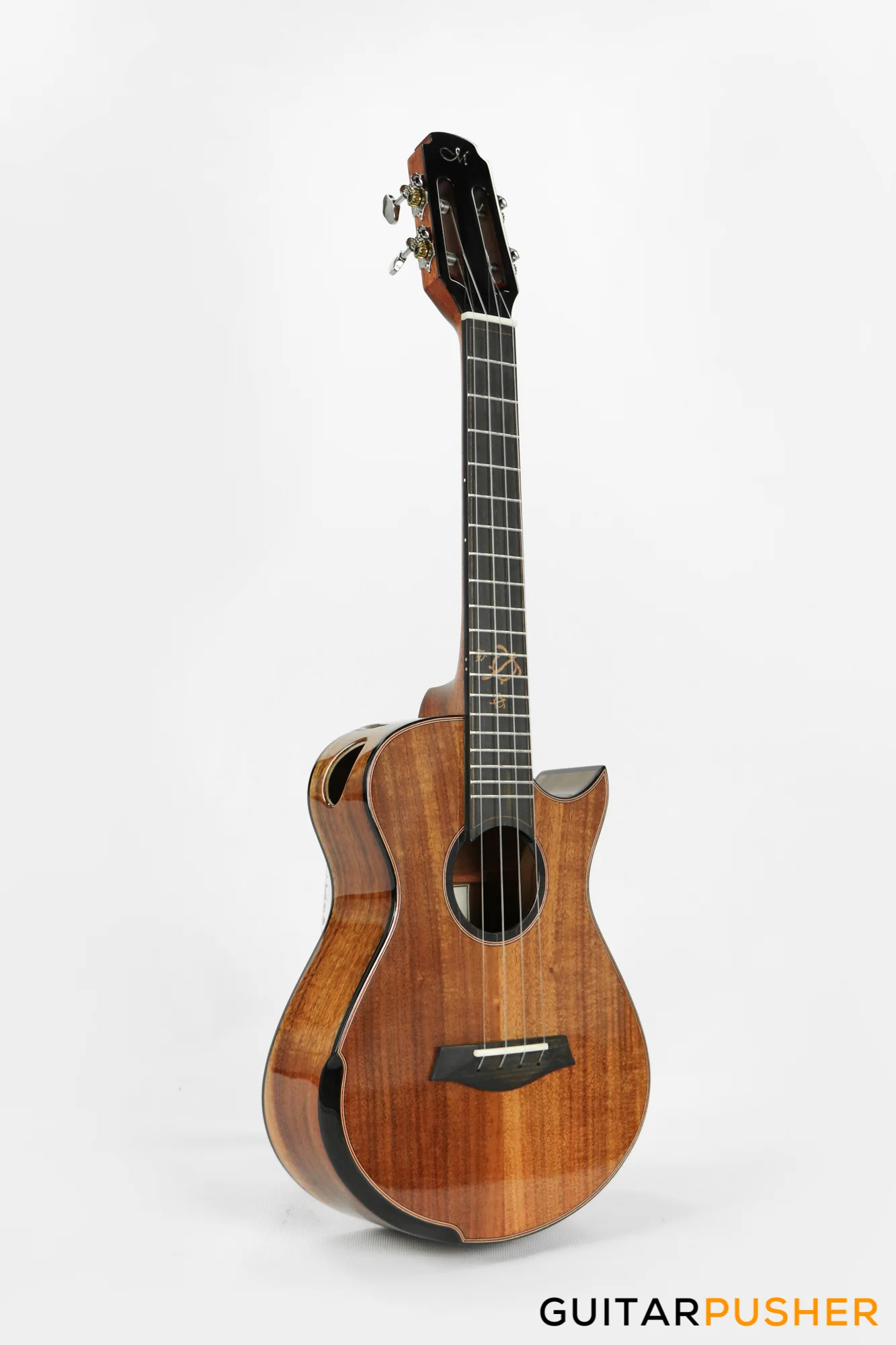 Maestro Island Series UT-KO CSB K All Solid-Wood Pacific Koa Tenor Ukulele - Image 5