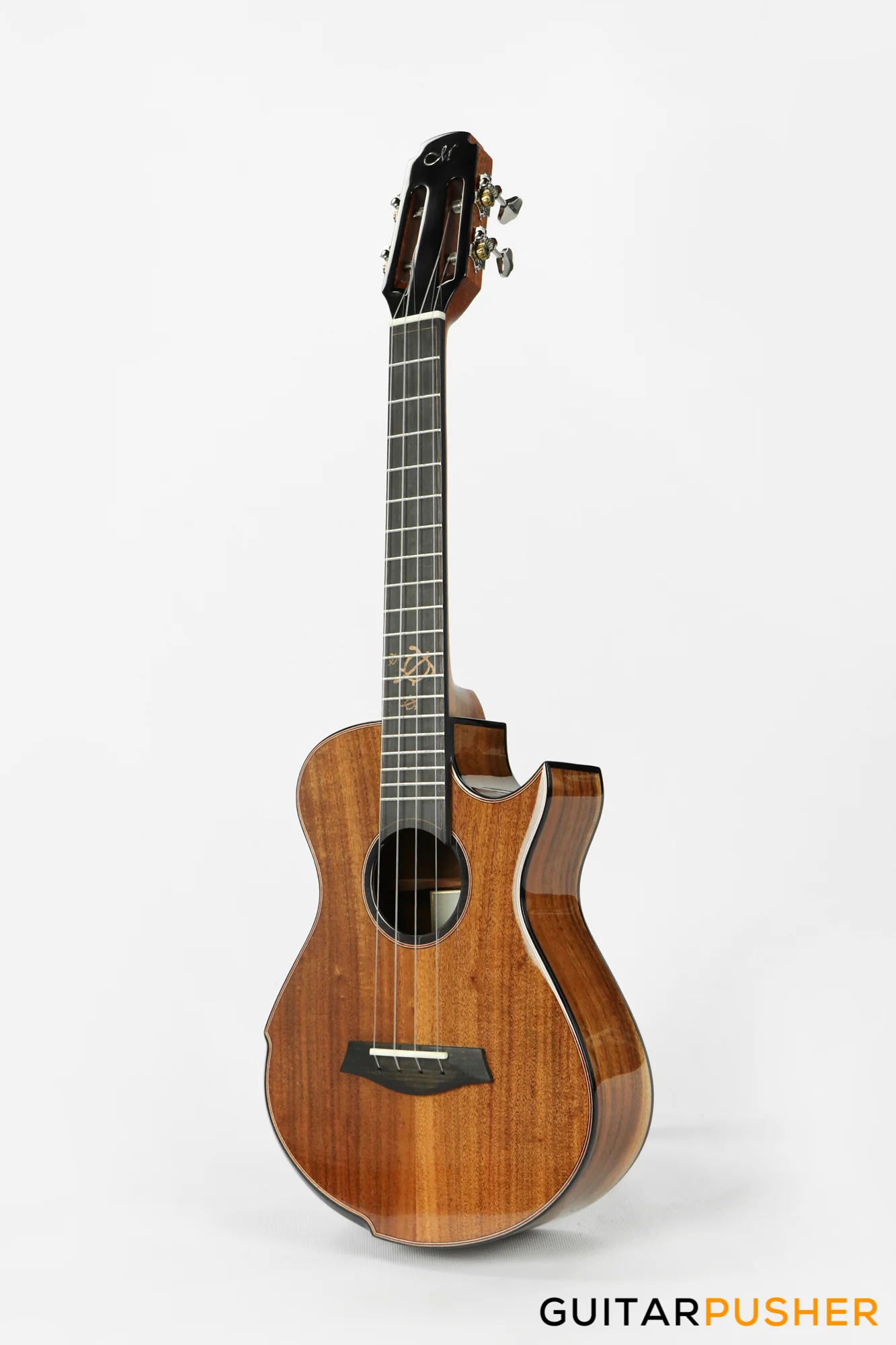 Maestro Island Series UT-KO CSB K All Solid-Wood Pacific Koa Tenor Ukulele - Image 8