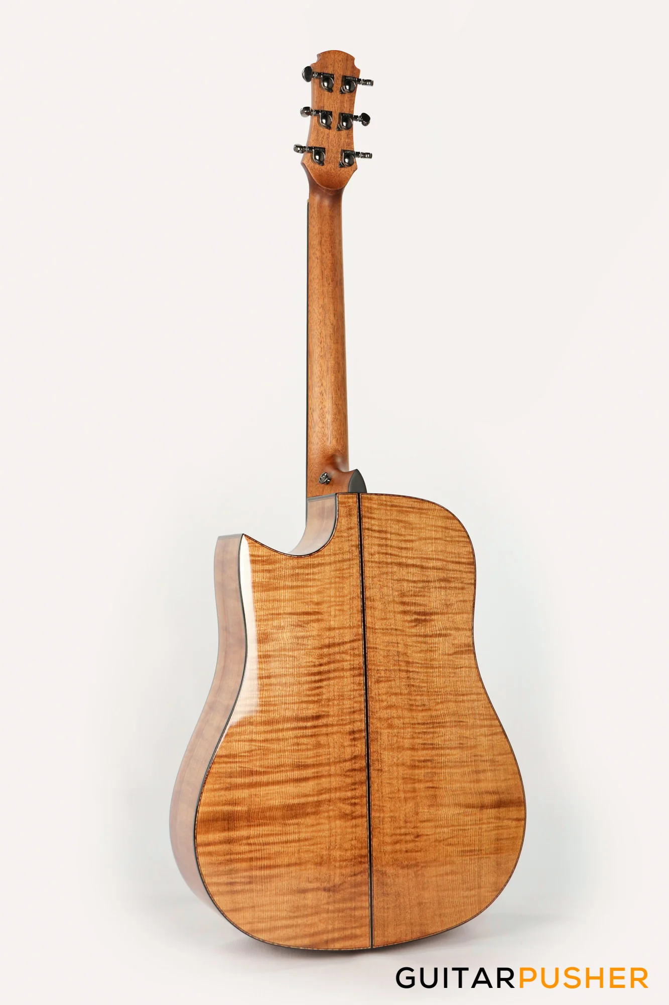 Maestro Original Series Rosetta-FM CSB C All-Solid Wood Western Red Cedar/Flamed Maple Acoustic Guitar - Image 11